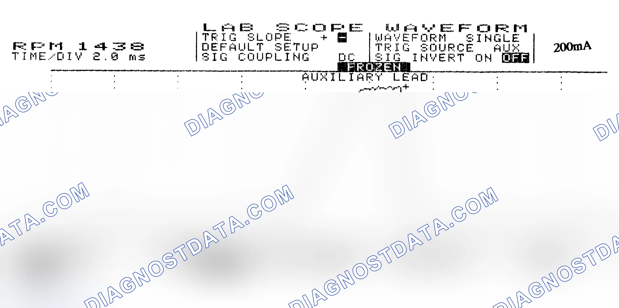 Scheme 15: Single Injector w/Normal Current Flow - Current Pattern