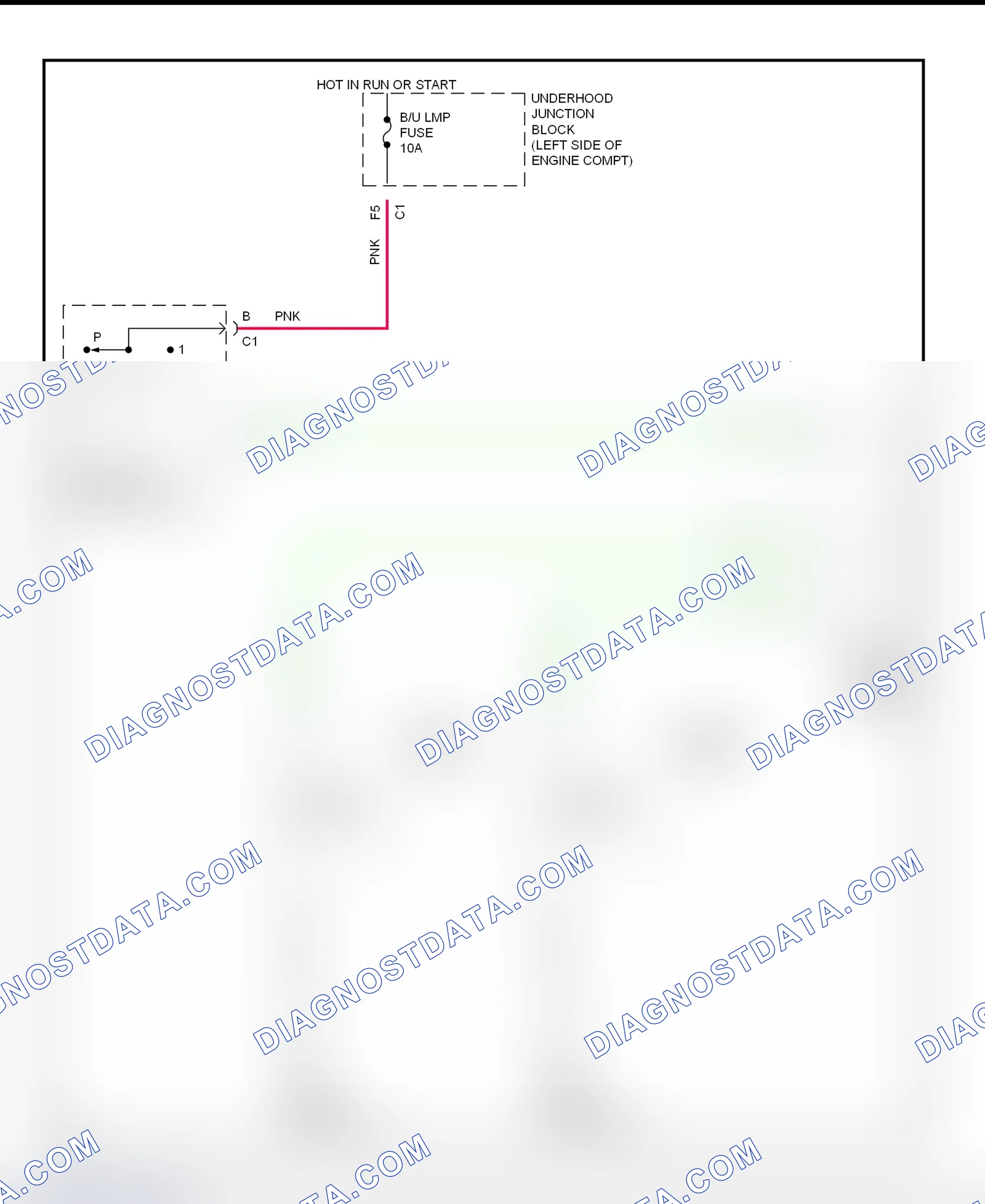 Scheme 54: Back-Up Lights Wiring Diagram (Cutlass & Malibu)