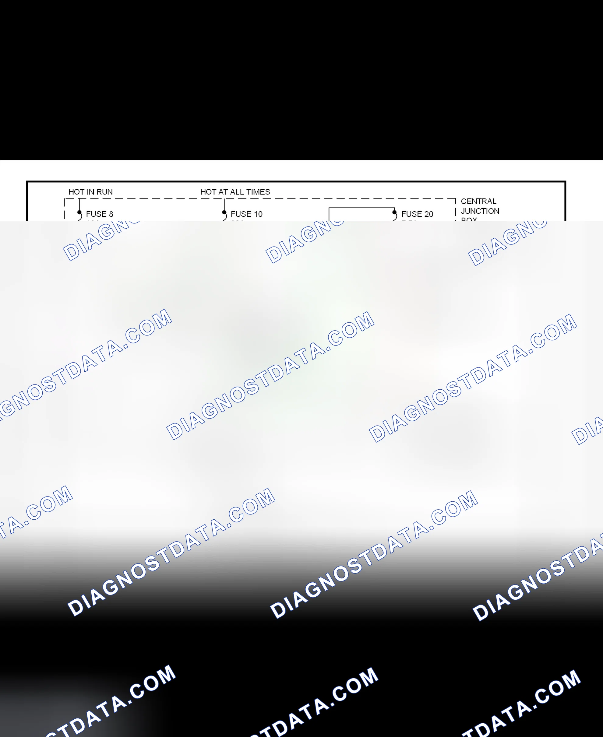 Fig. 29: Shift Interlock System Wiring Diagram (Town Car)