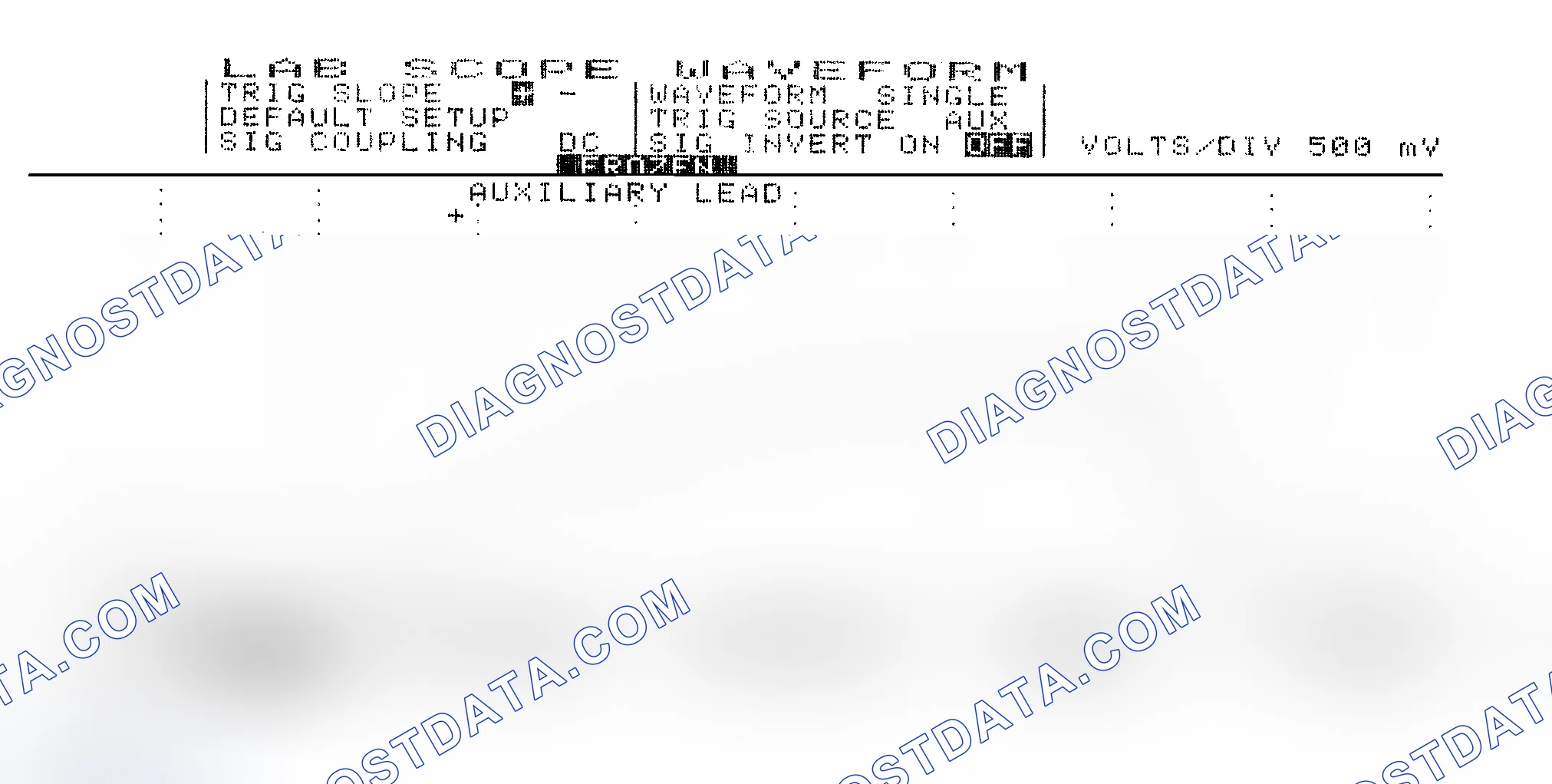 Scheme 14: Single Injector w/Excessive Current Flow - Current Pattern