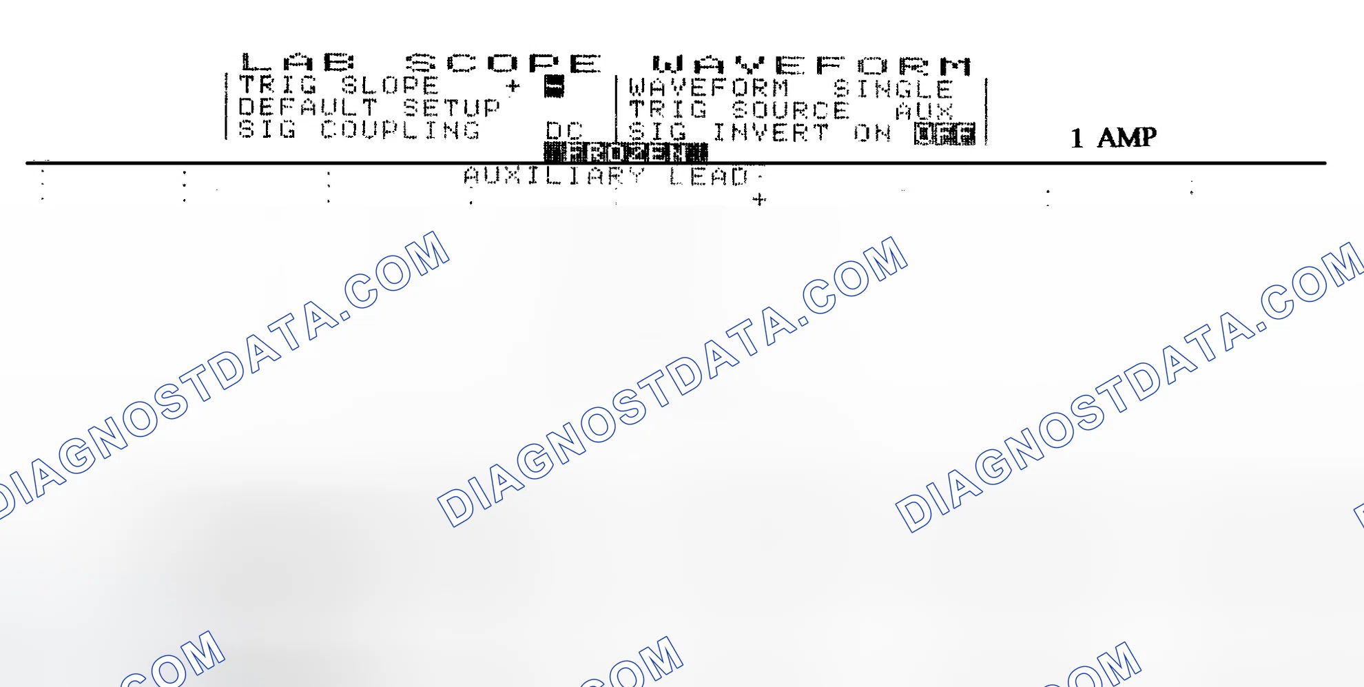 Scheme 20: Single Injector w/Normal Current Flow - Current Pattern