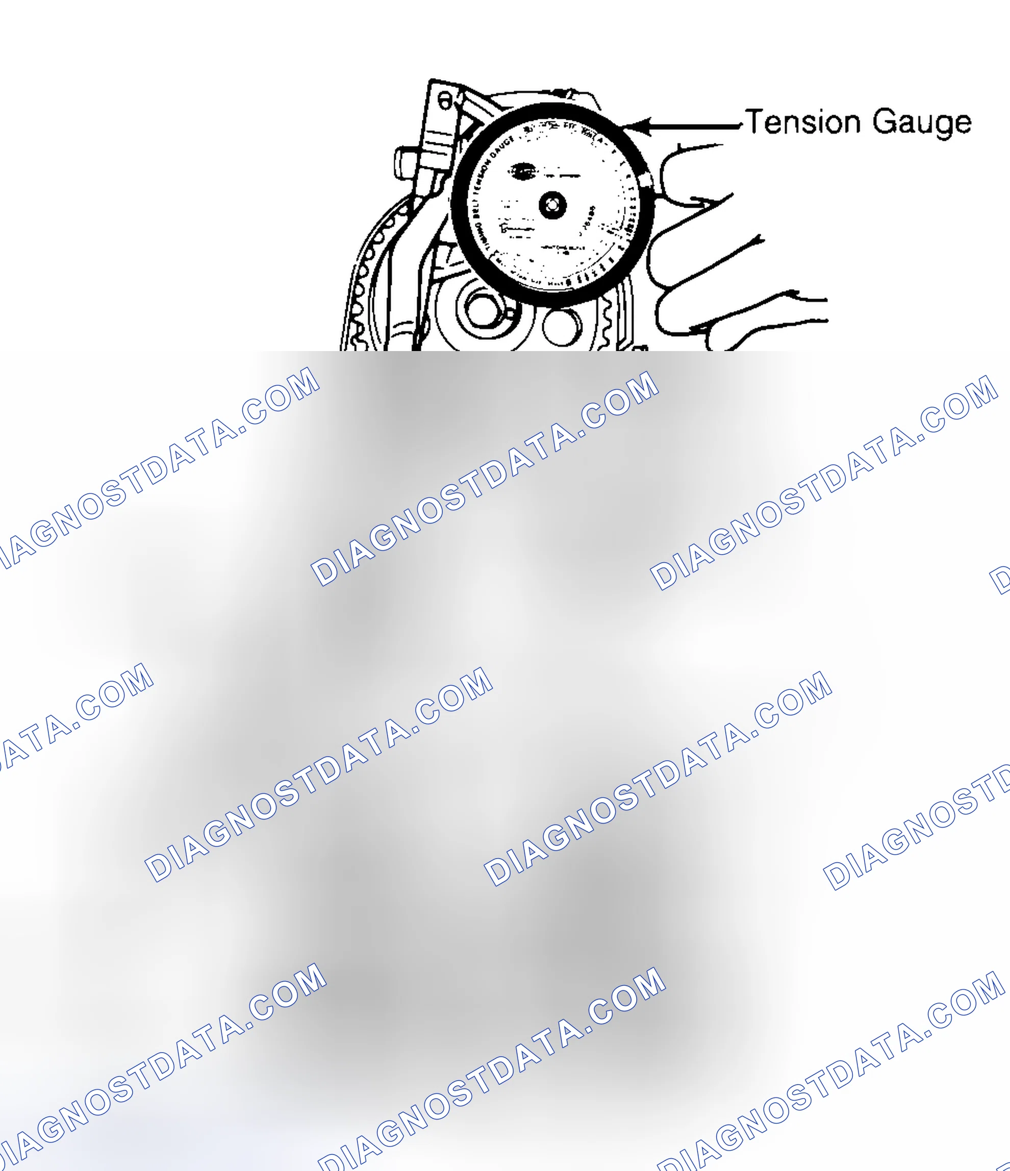Scheme 3: Adjusting Typical Timing Belt Tension