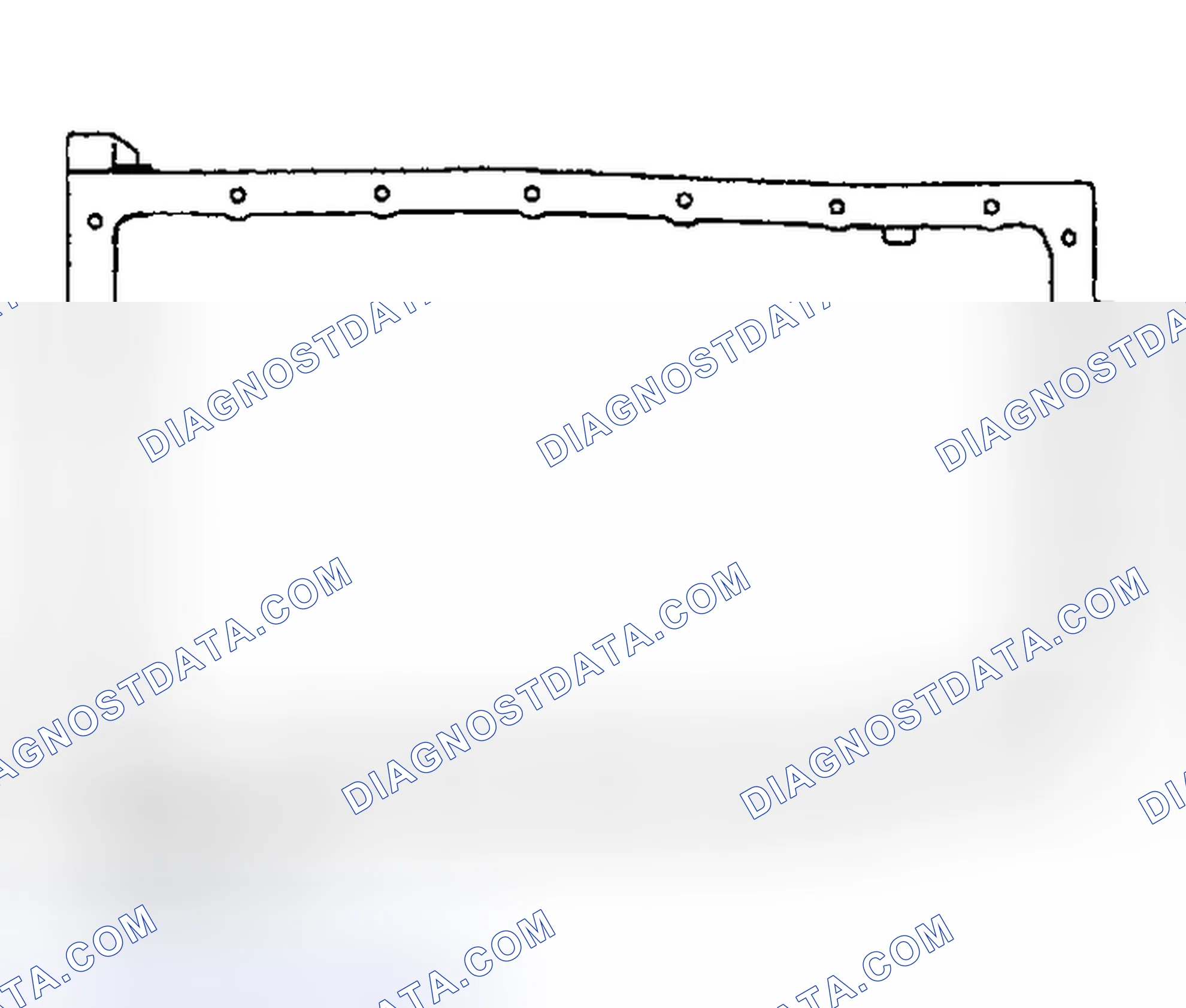 Scheme 102: OIL PAN GASKET
