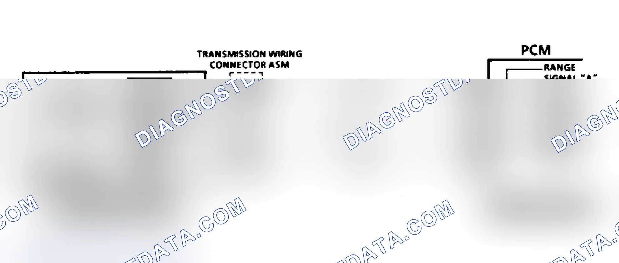 Scheme 282: Code 28 Schematic (4L80-E Transmission (Gasoline) Transmission Range Pressure Switch