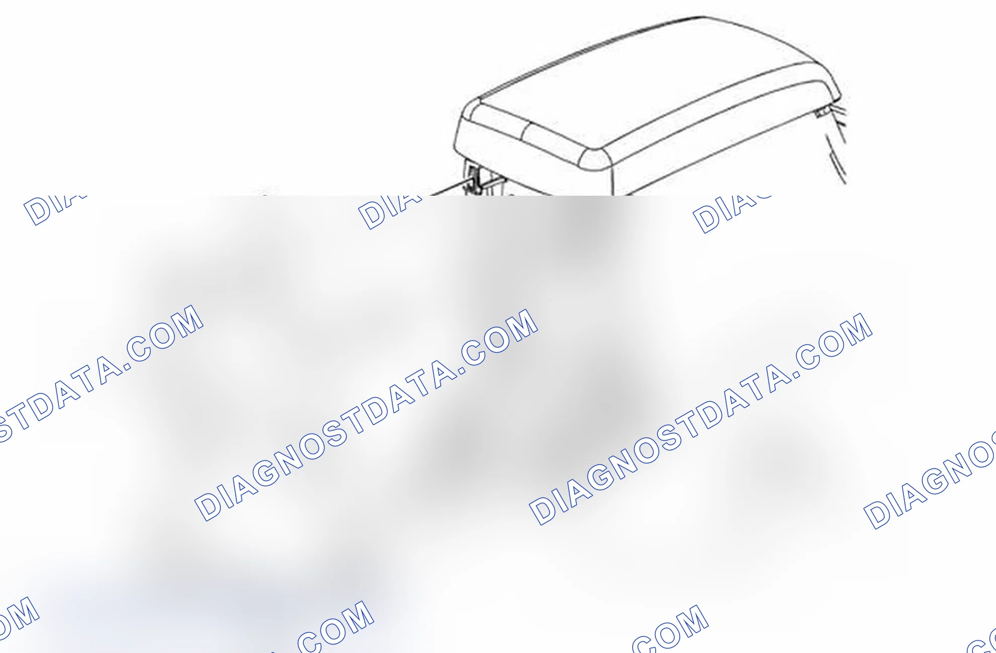 Scheme 51: Console Rear Trim Plate Replacement