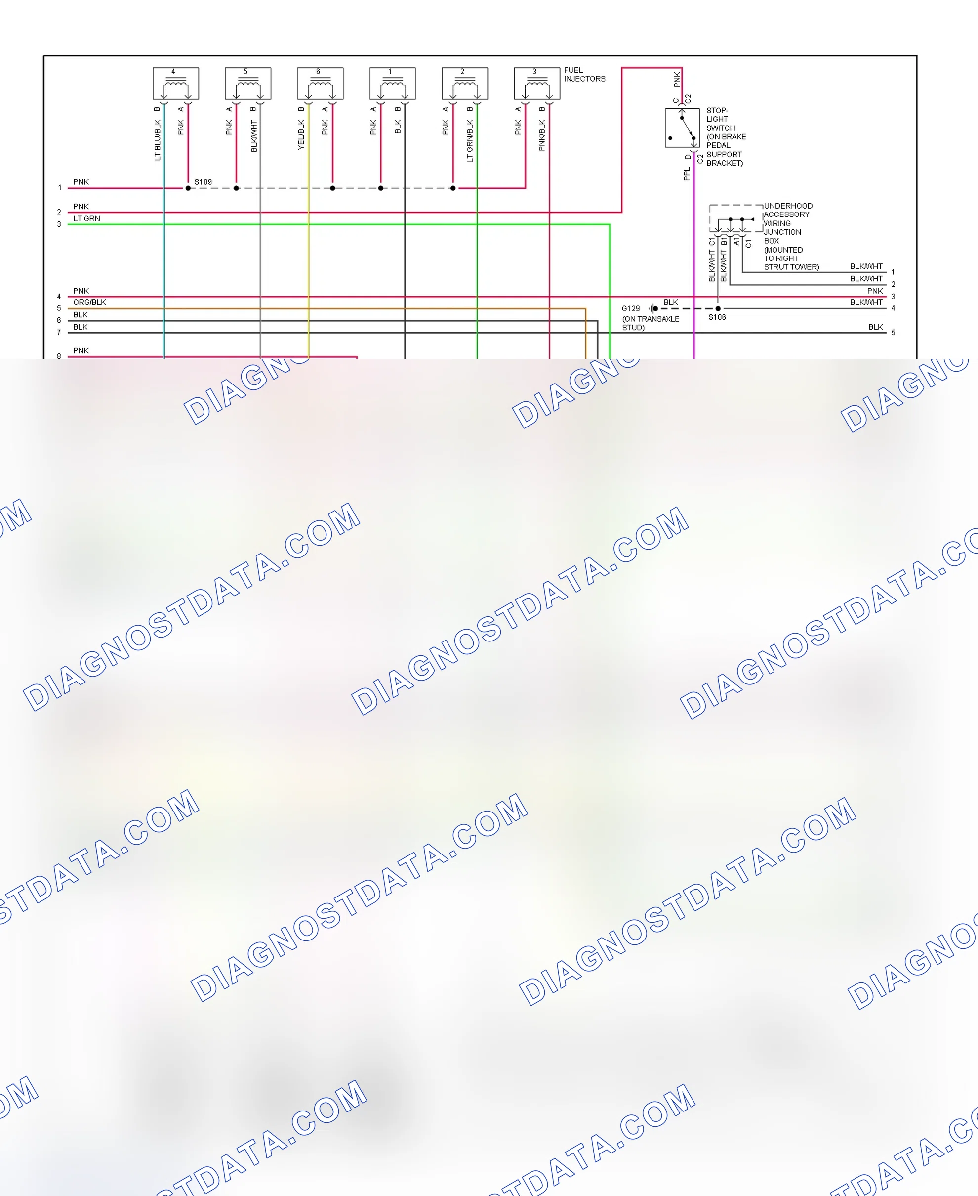 Scheme 157: PCM Wiring Diagram (Regal - 3.8L VIN K - 2 Of 4)