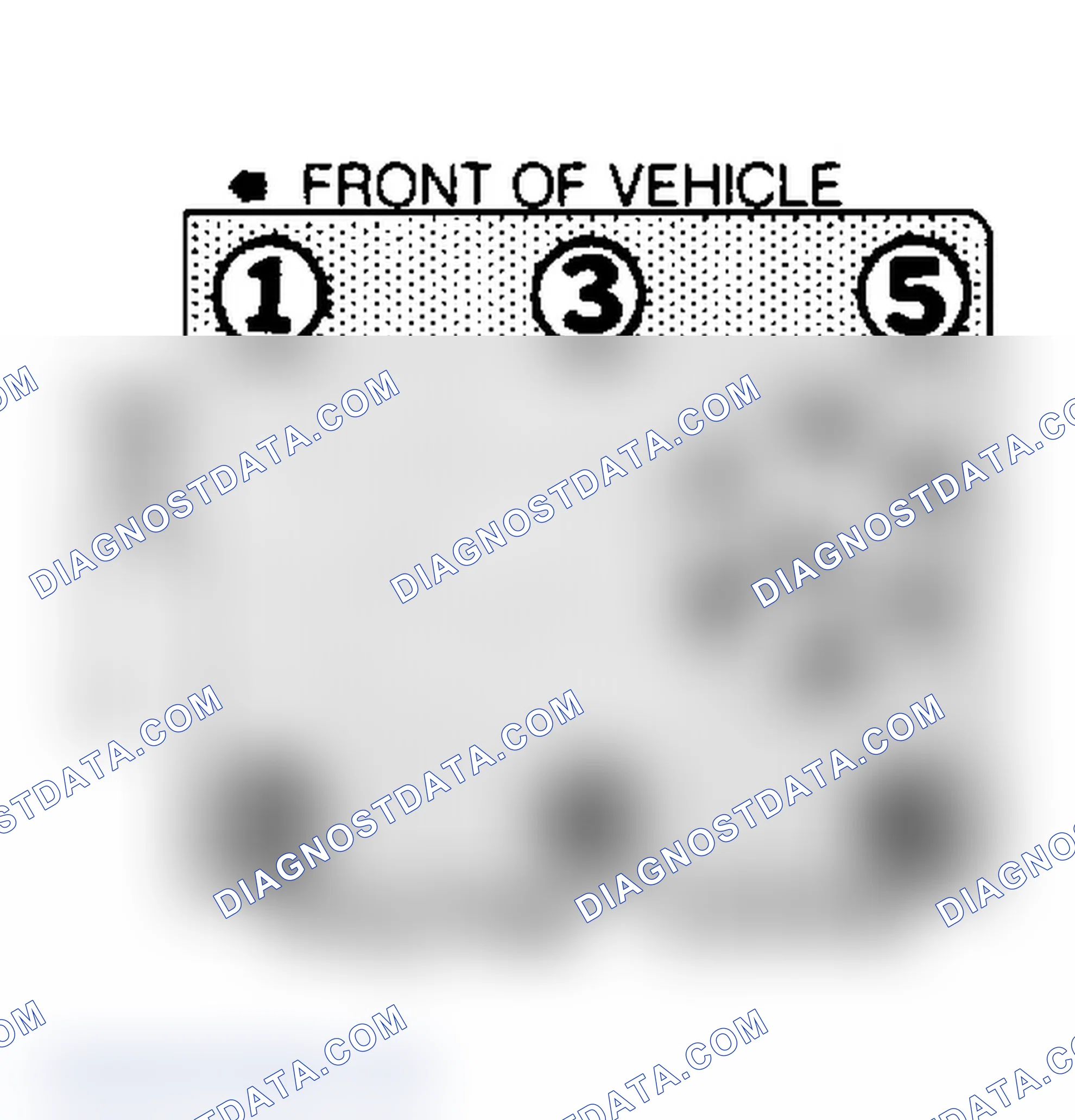Scheme 2: Firing Order & Timing Marks (2.8L)