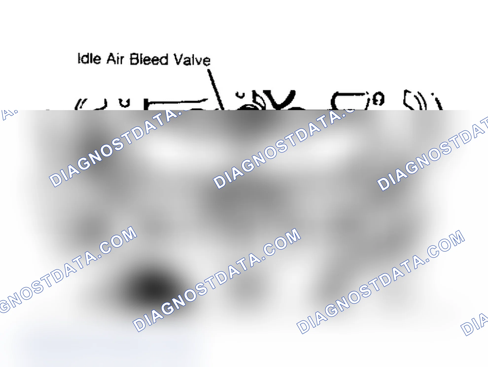 Scheme 10: Idle Air Bleed Valve Identification Check for letter identification code on top of valve.