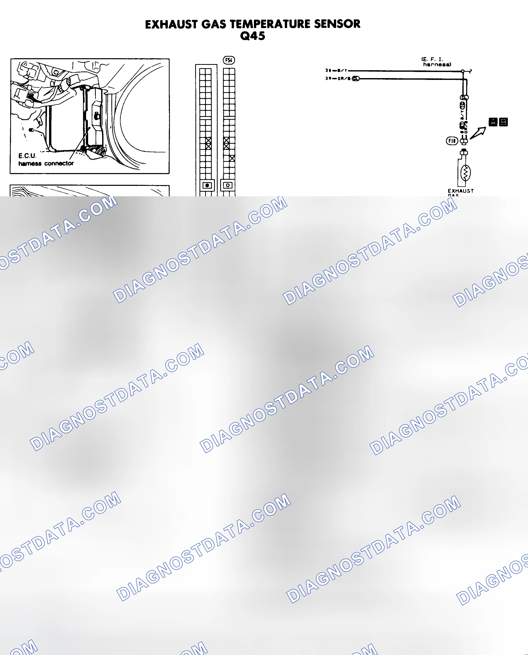 Scheme 41: DTC 35 - EXHAUST GAS TEMPERATURE SENSOR