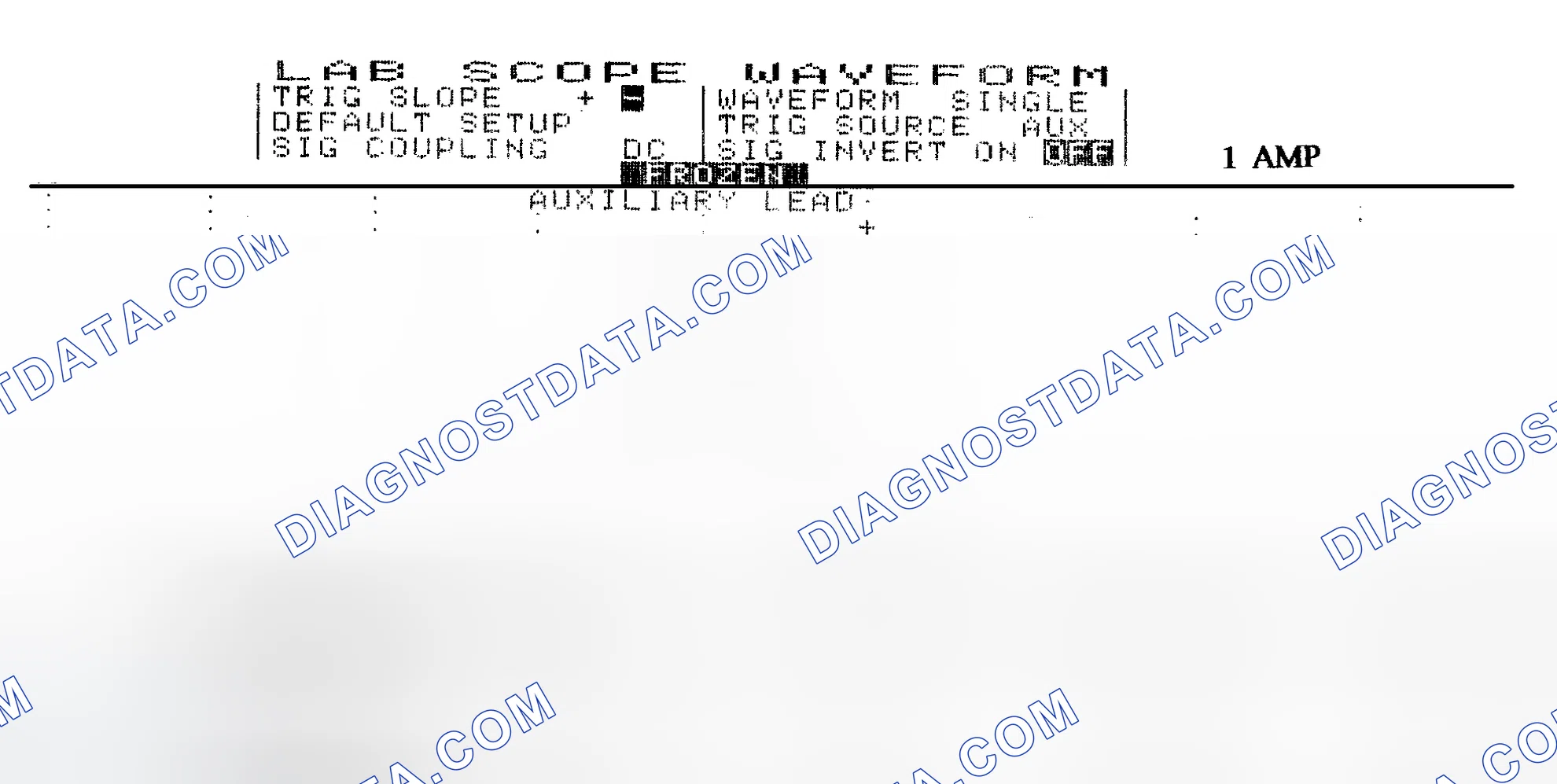 Scheme 20: Single Injector w/Normal Current Flow - Current Pattern