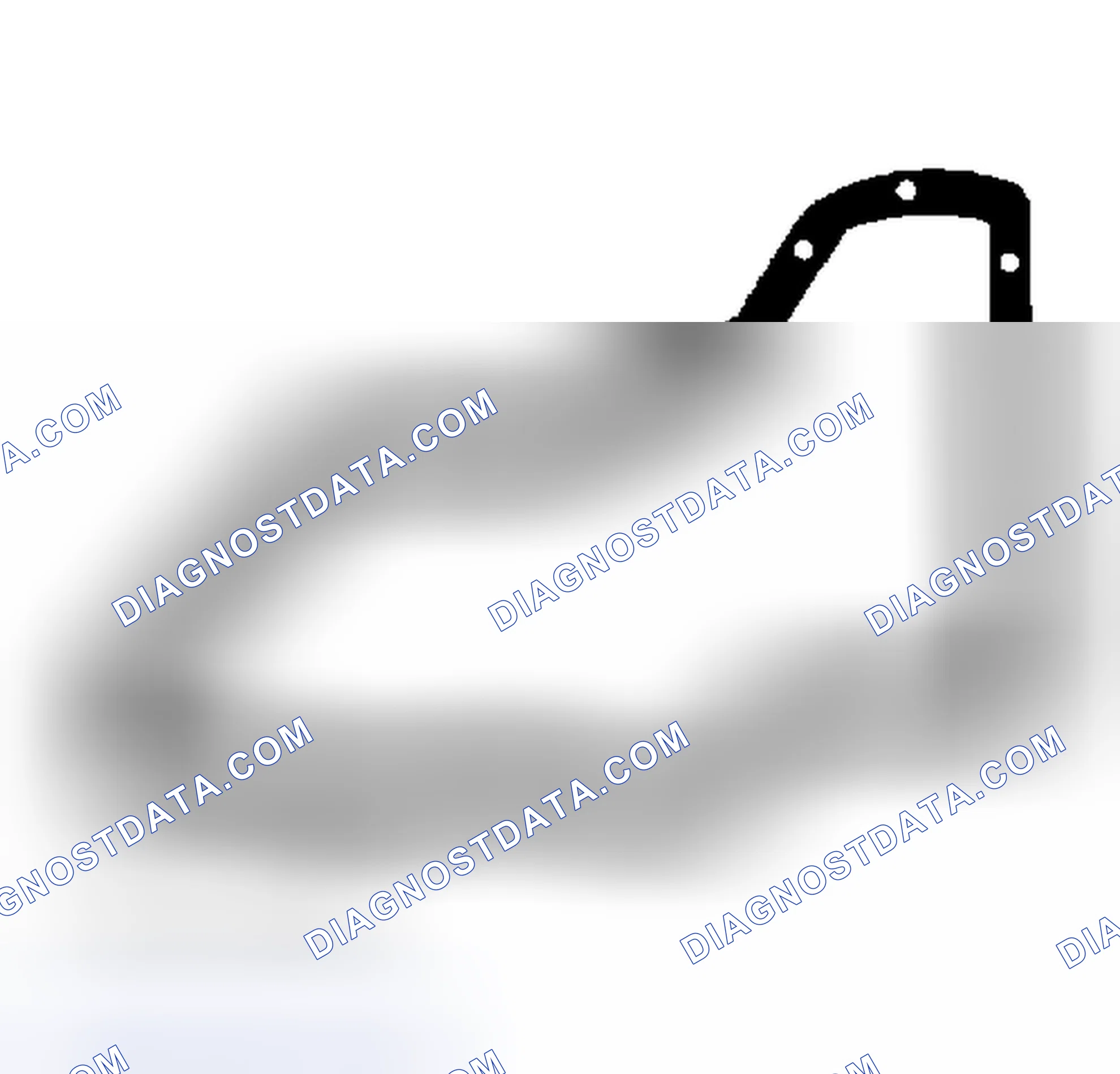 Scheme 28: Identifying Oil Pan Gasket (AX4S)