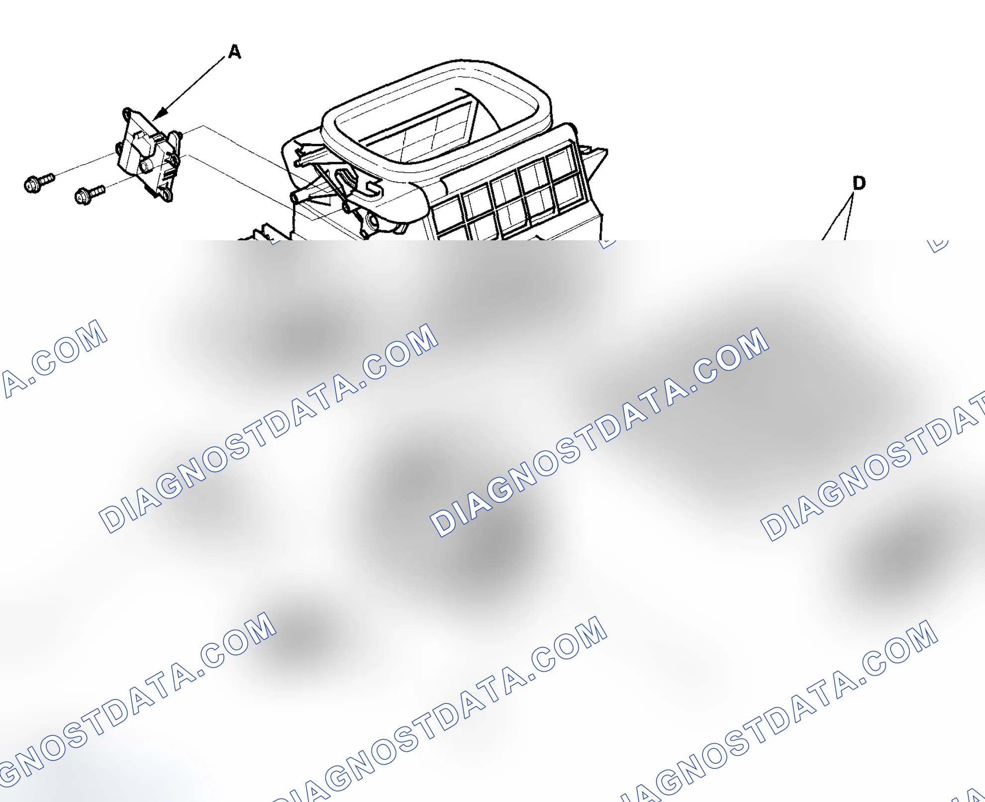 Scheme 96: Blower Unit Component Replacement