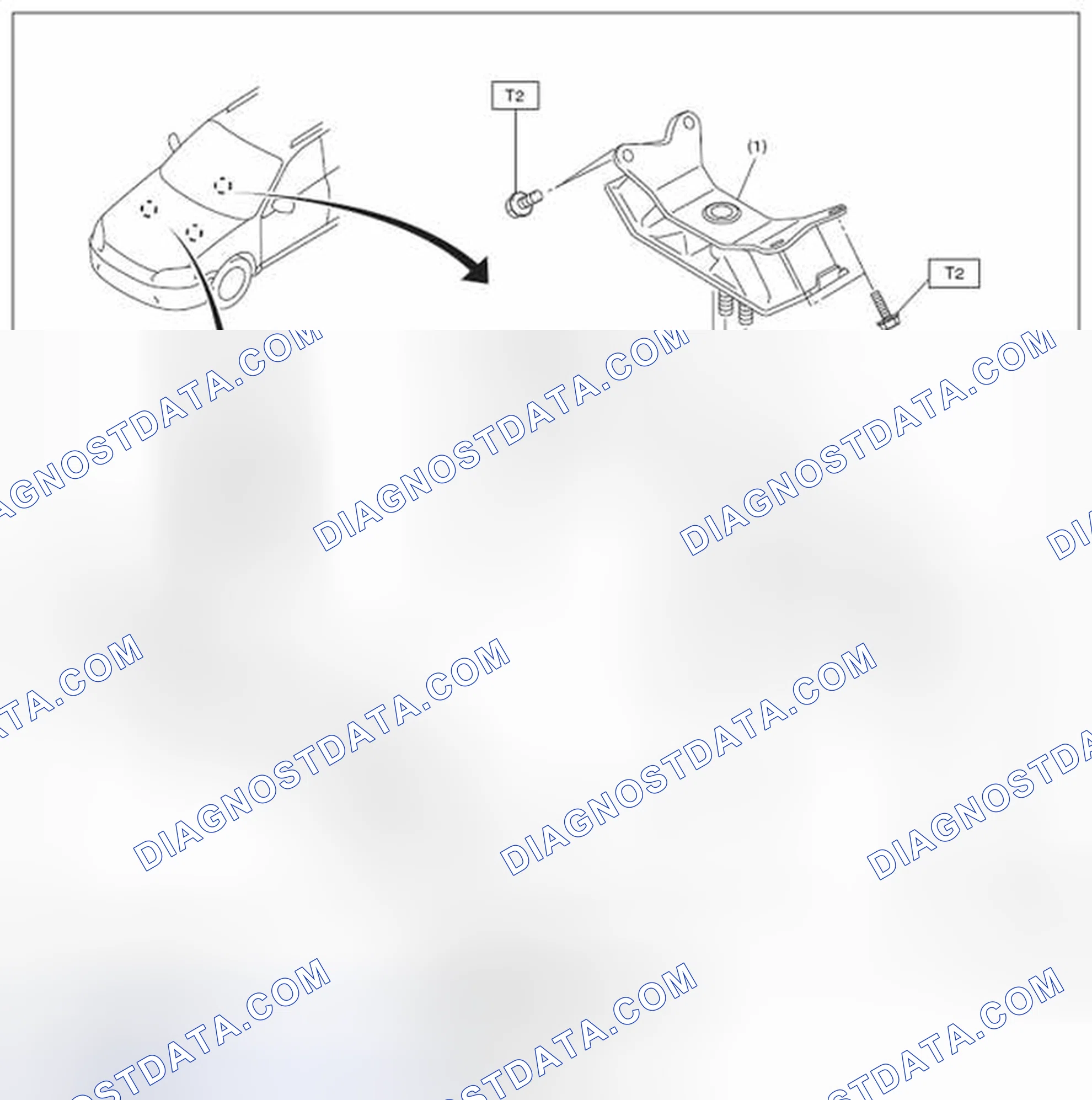 Scheme 190: TRANSMISSION MOUNTING