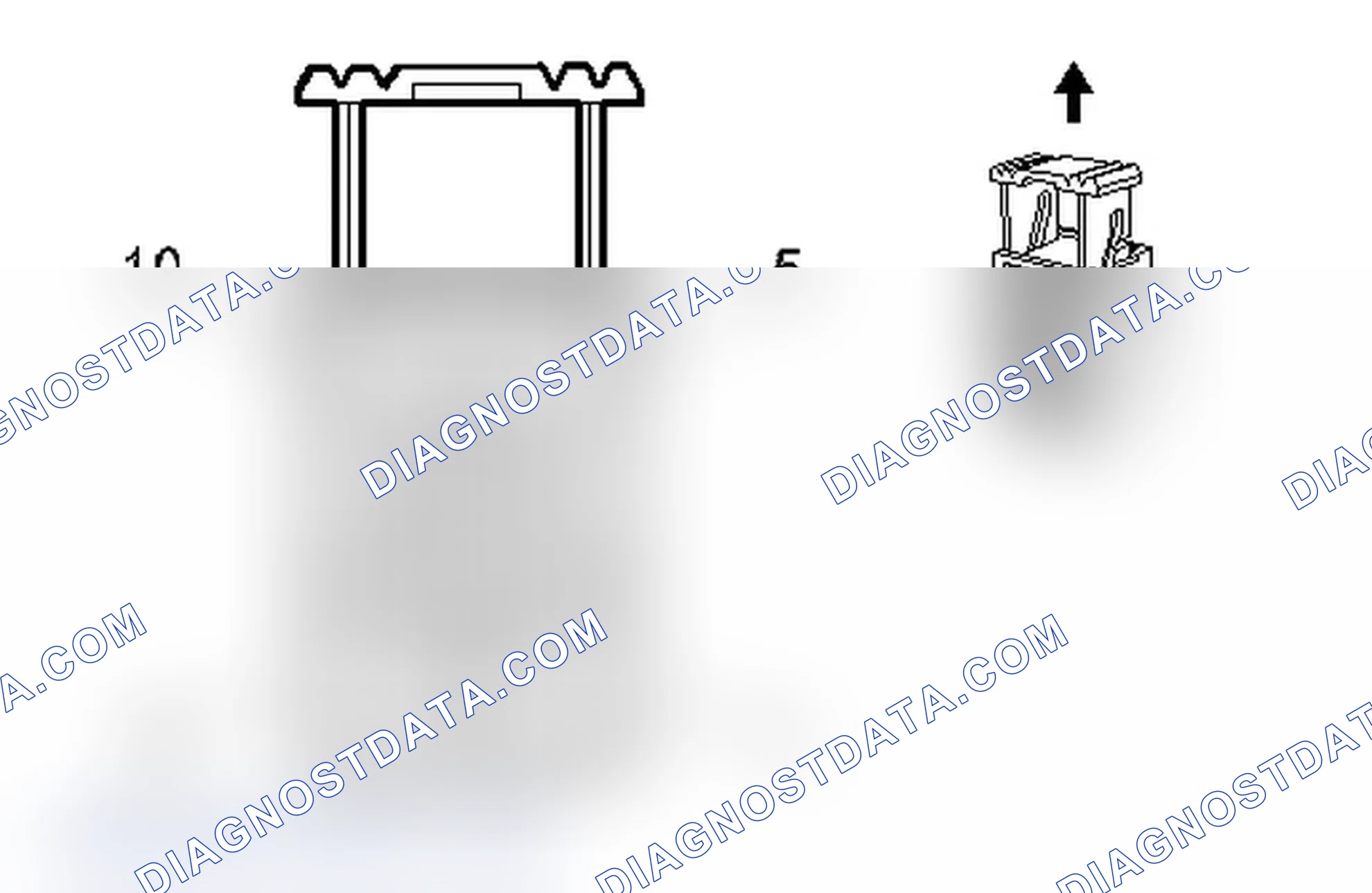 Scheme 462: A23D Door Latch Assembly - Driver