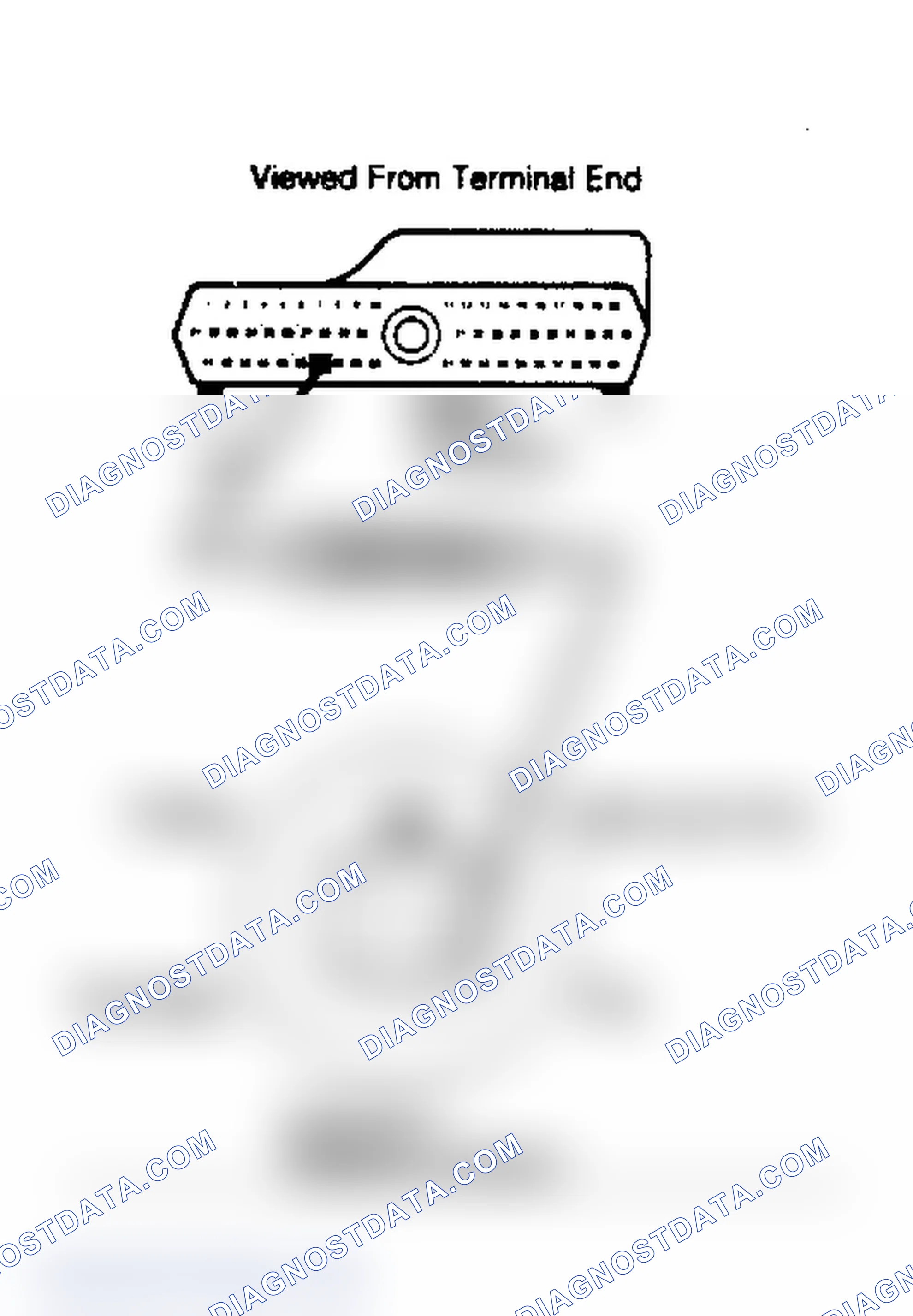Scheme 163: 60-Pin Terminal No. 47 To Grey Distributor Wire