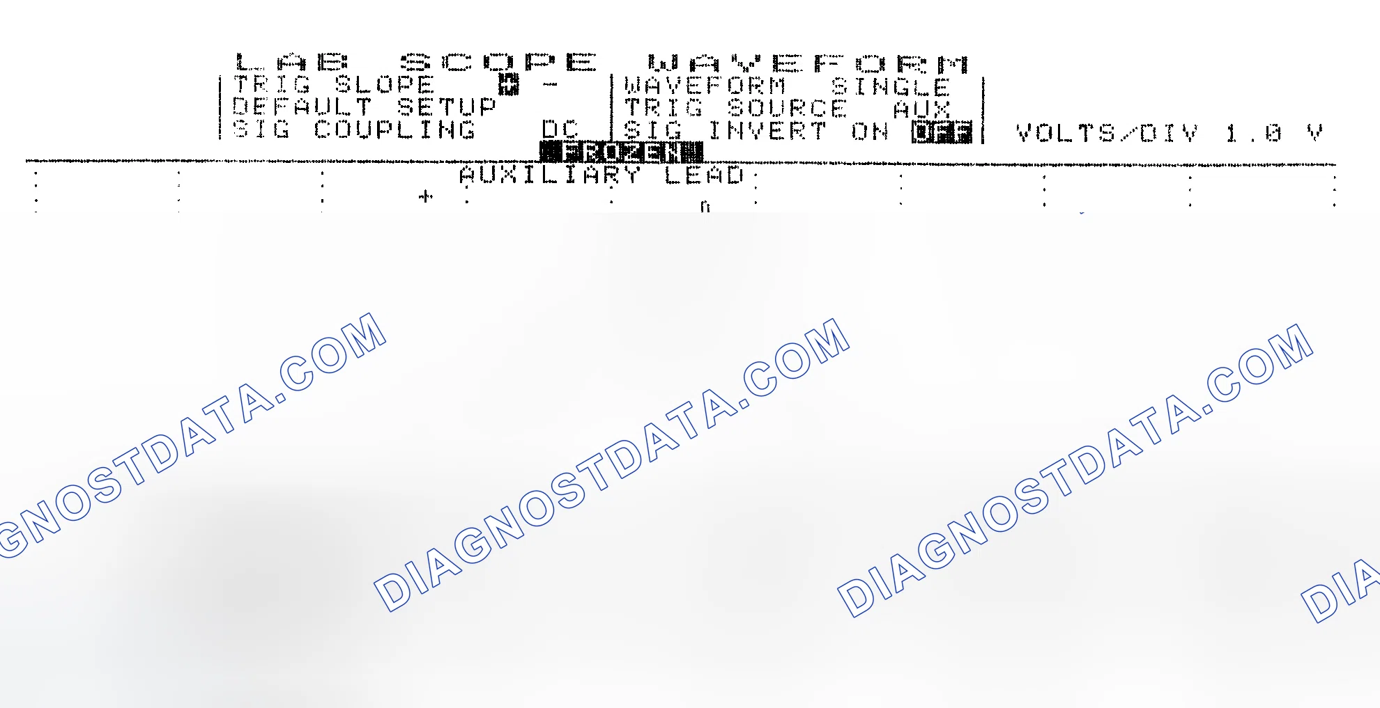 Scheme 19: Single Injector w/Excessive Current Flow - Current Pattern