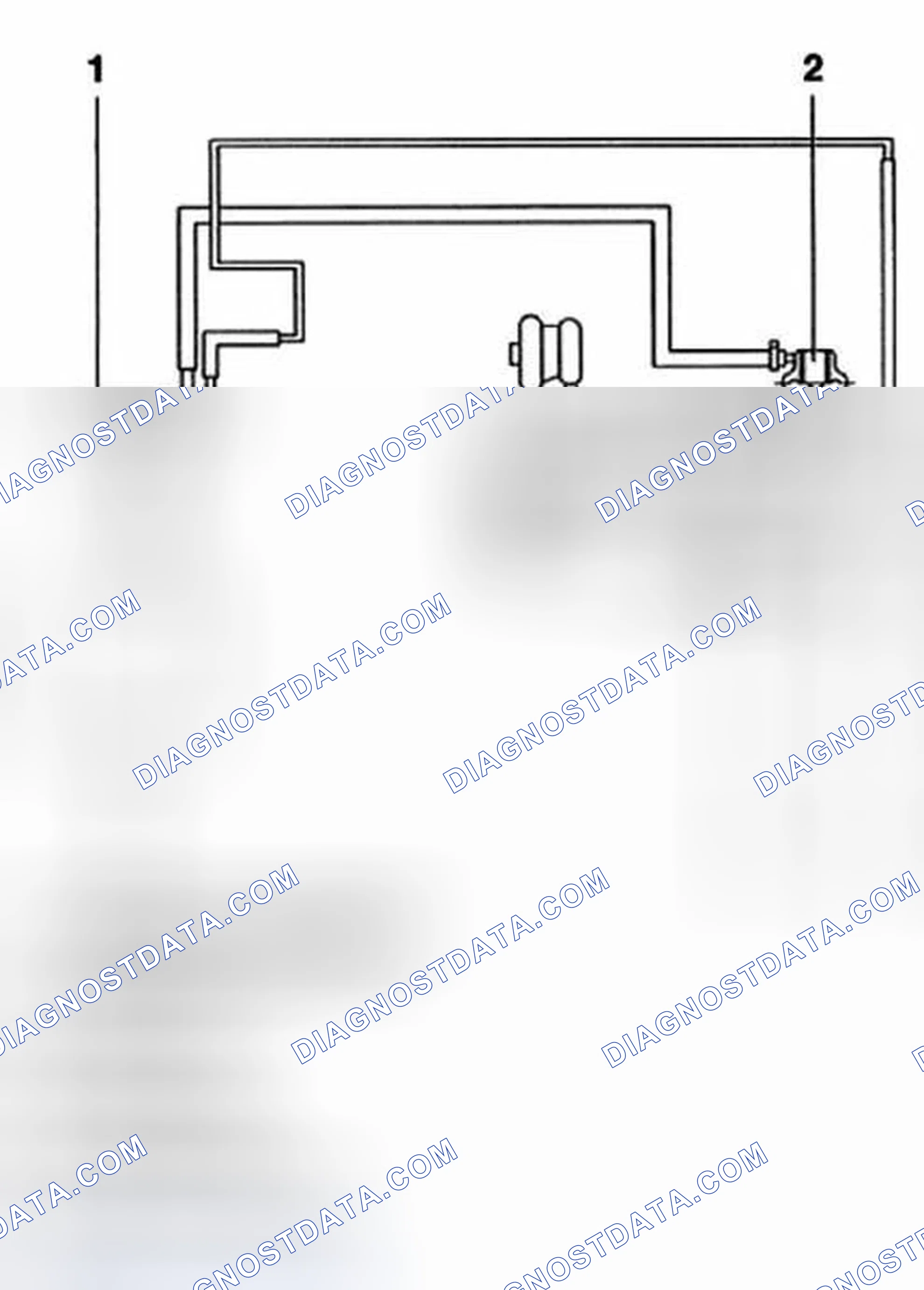 Scheme 36: Vacuum Hose Connections (Engine Code 1Z)