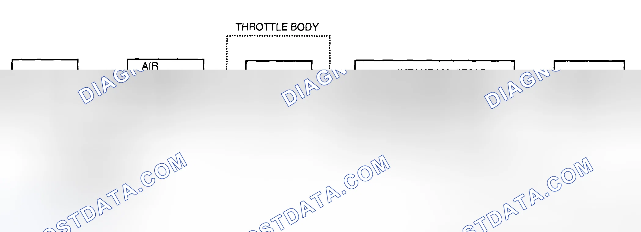 Scheme 132: Intake Air System Flow Diagram