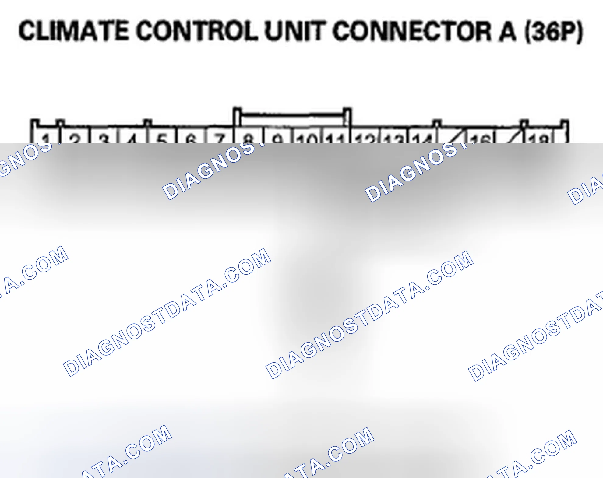Scheme 37: DTC B1214 or DTC Indicator P: A Short In the Rear Evaporator Temperature Sensor Circuit