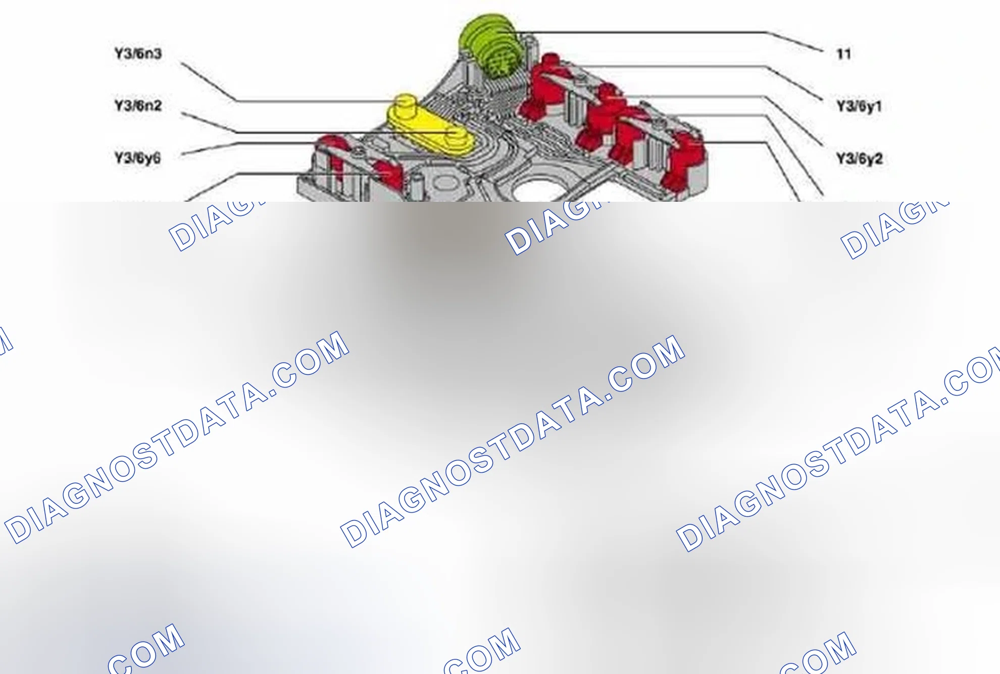 Scheme 195: Automatic transmission (AT), location of electric/electronic components - GF27.10-P-0001-08G
