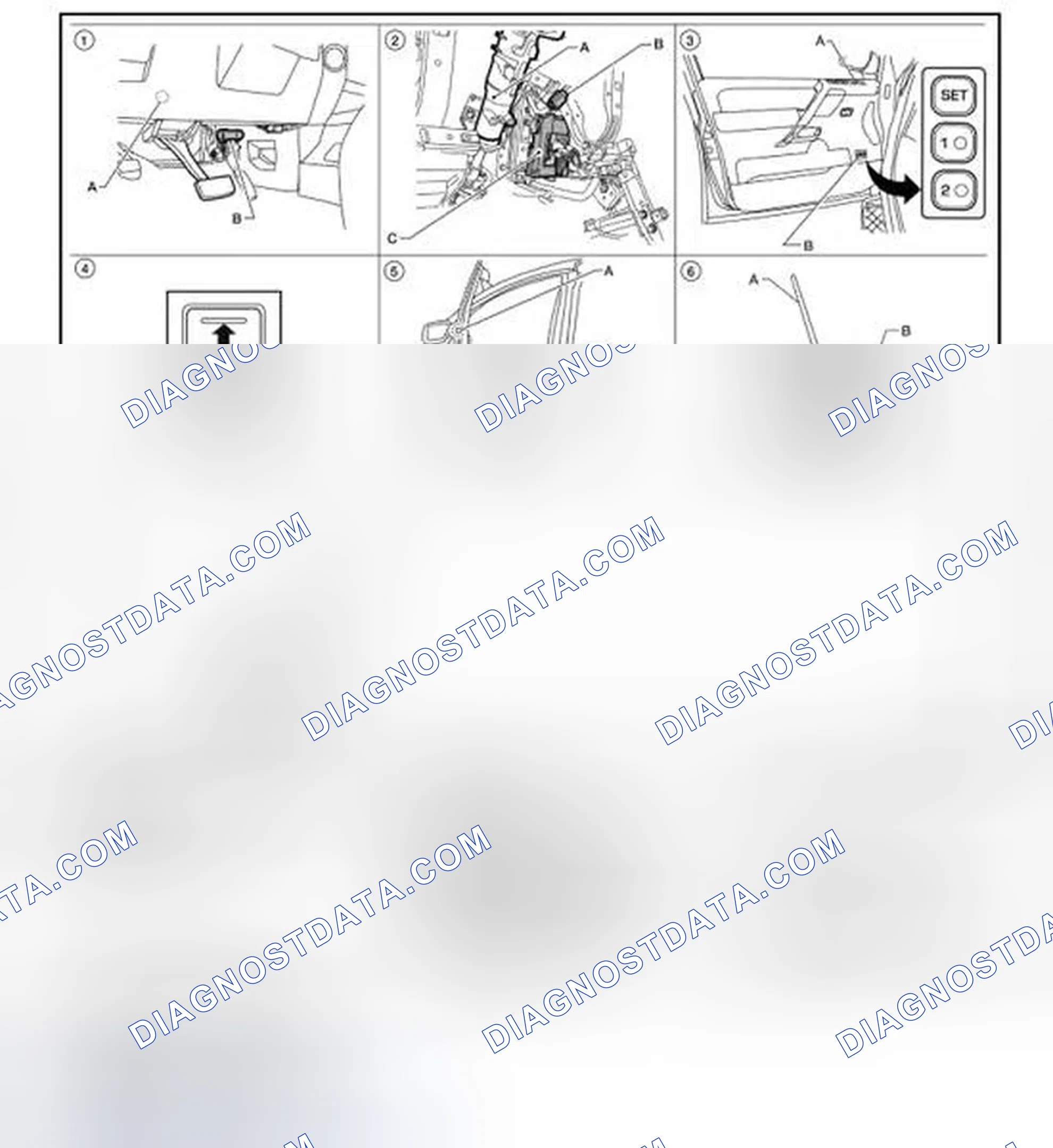 Scheme 182: EXIT ASSIST FUNCTION : Component Parts Location