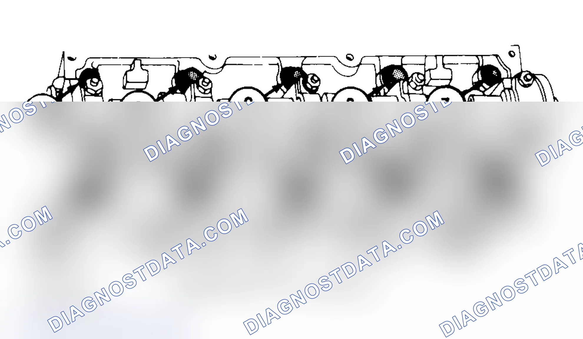 Scheme 3: Typical Cylinder Head Tightening or Loosening Sequence