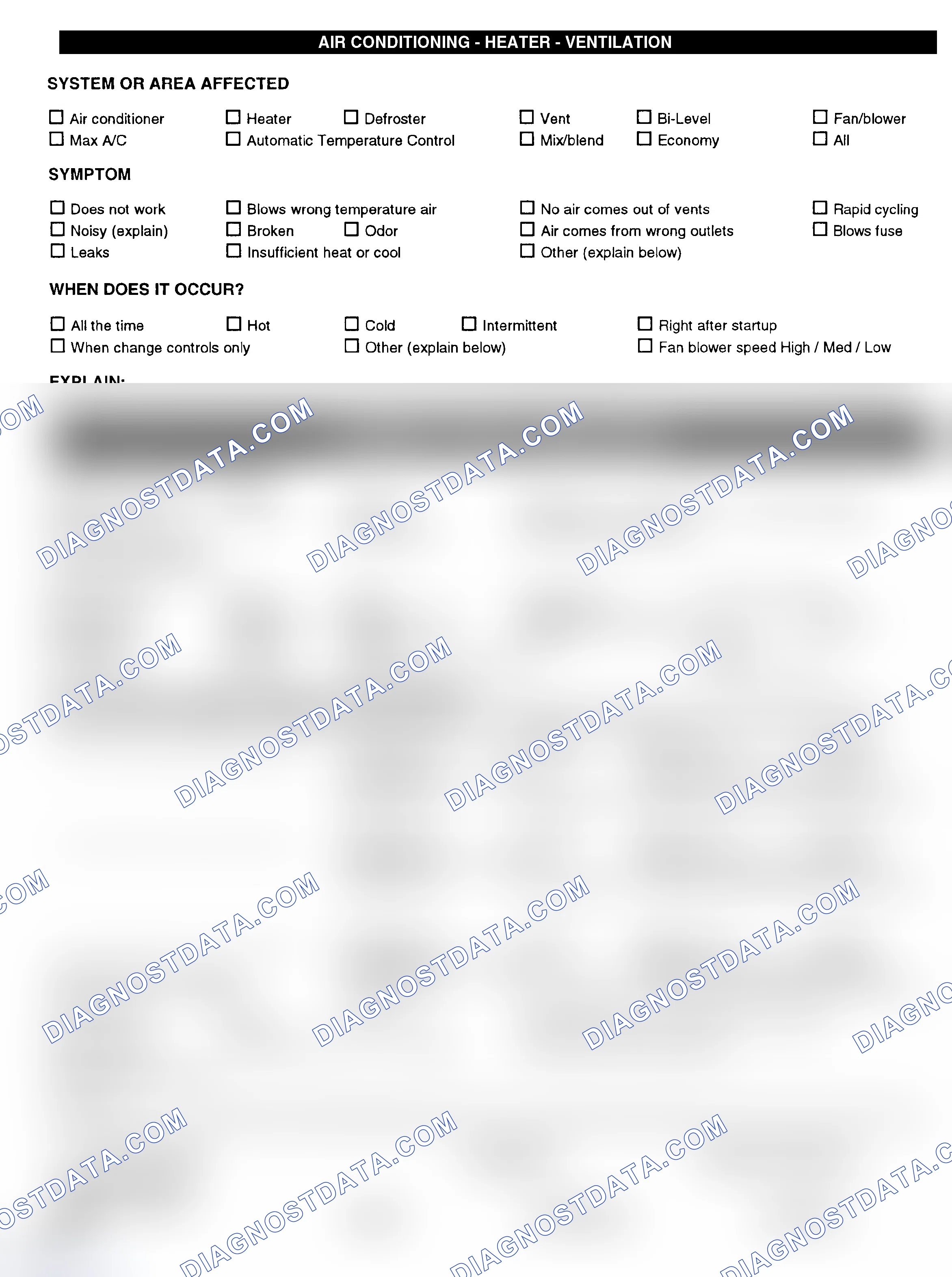 Scheme 4: Symptom Check List - Page 3