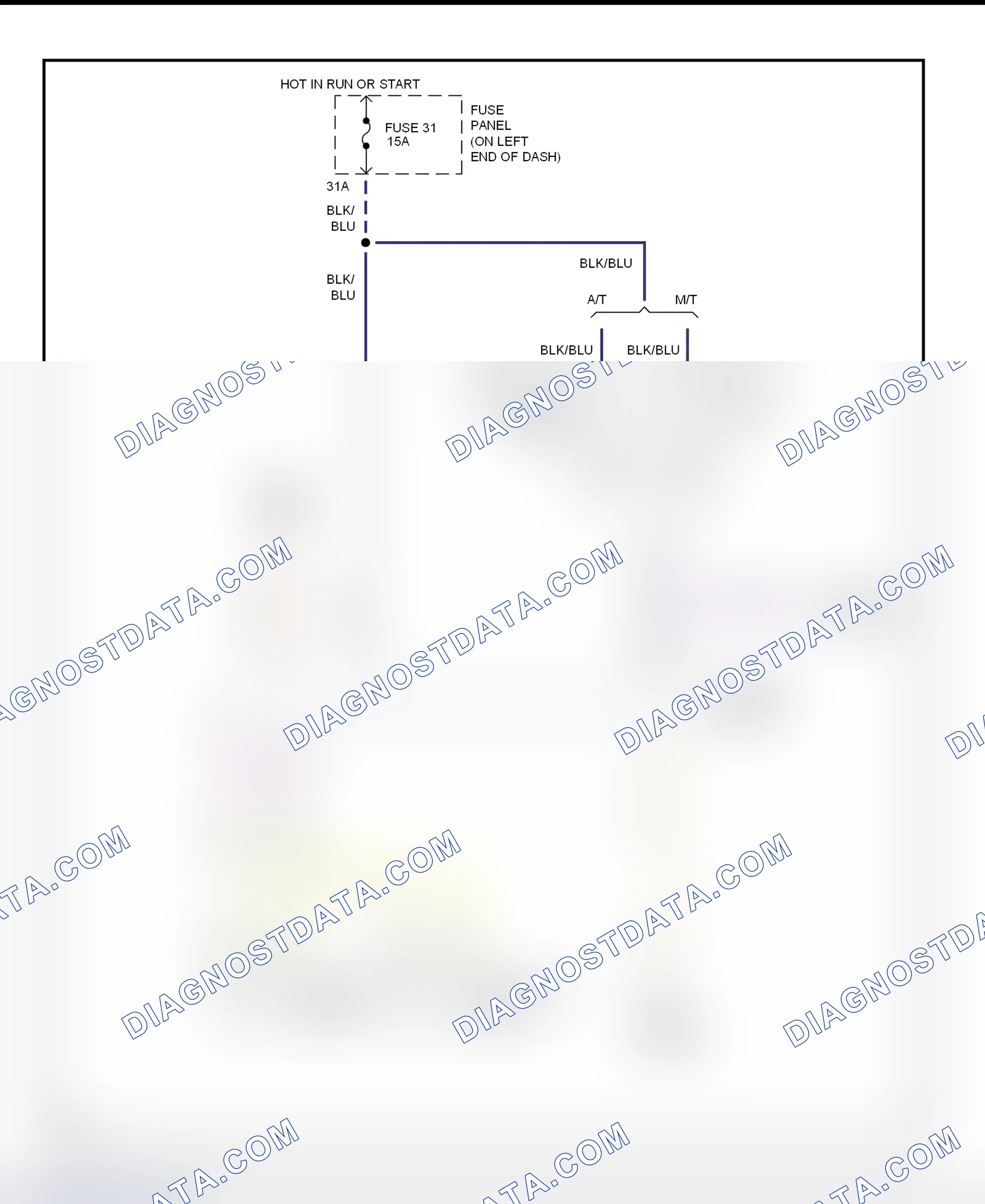 Scheme 3: Electrocromatic Mirror Wiring Diagram (A4 & S4)