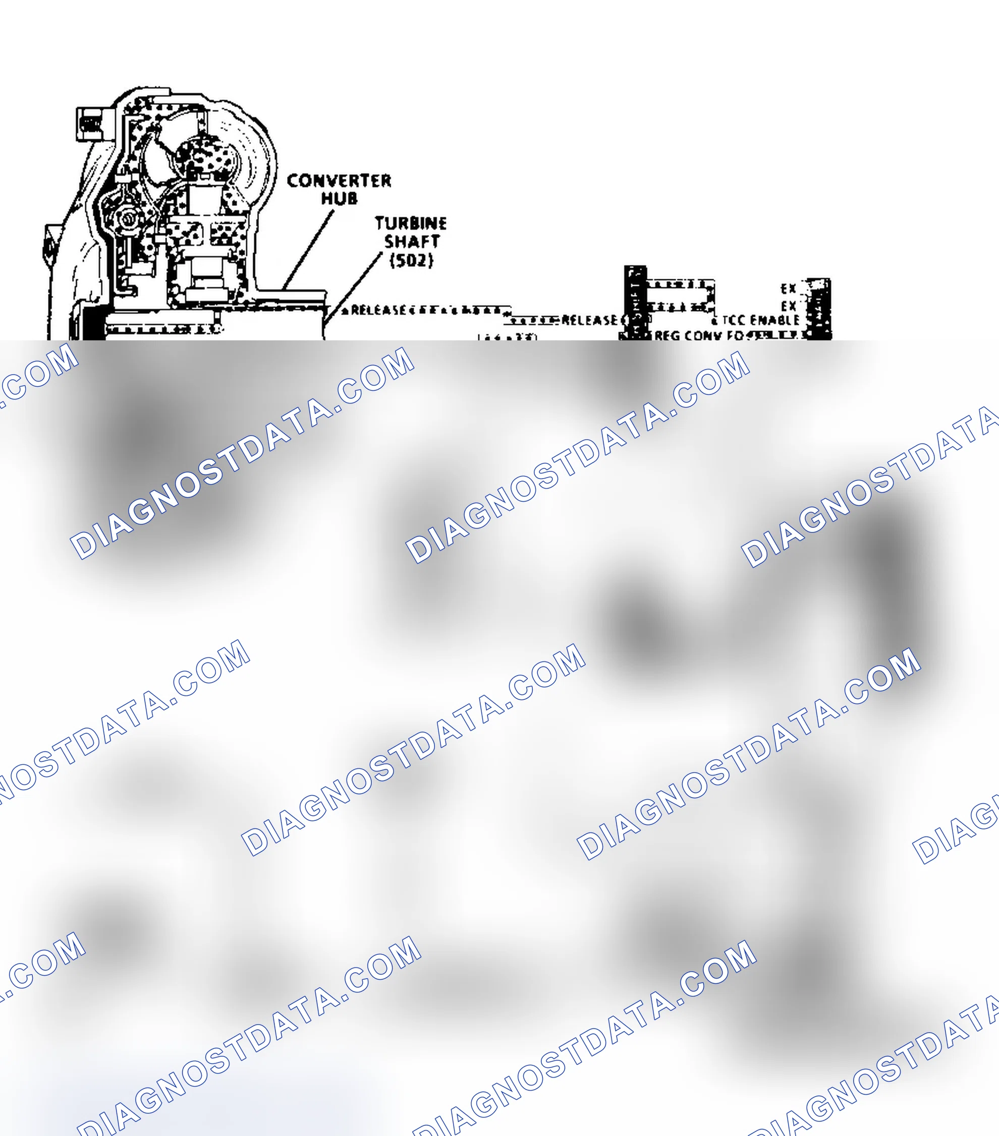 Scheme 434: Code 39 Schematic (Gasoline) TCC Stuck Off