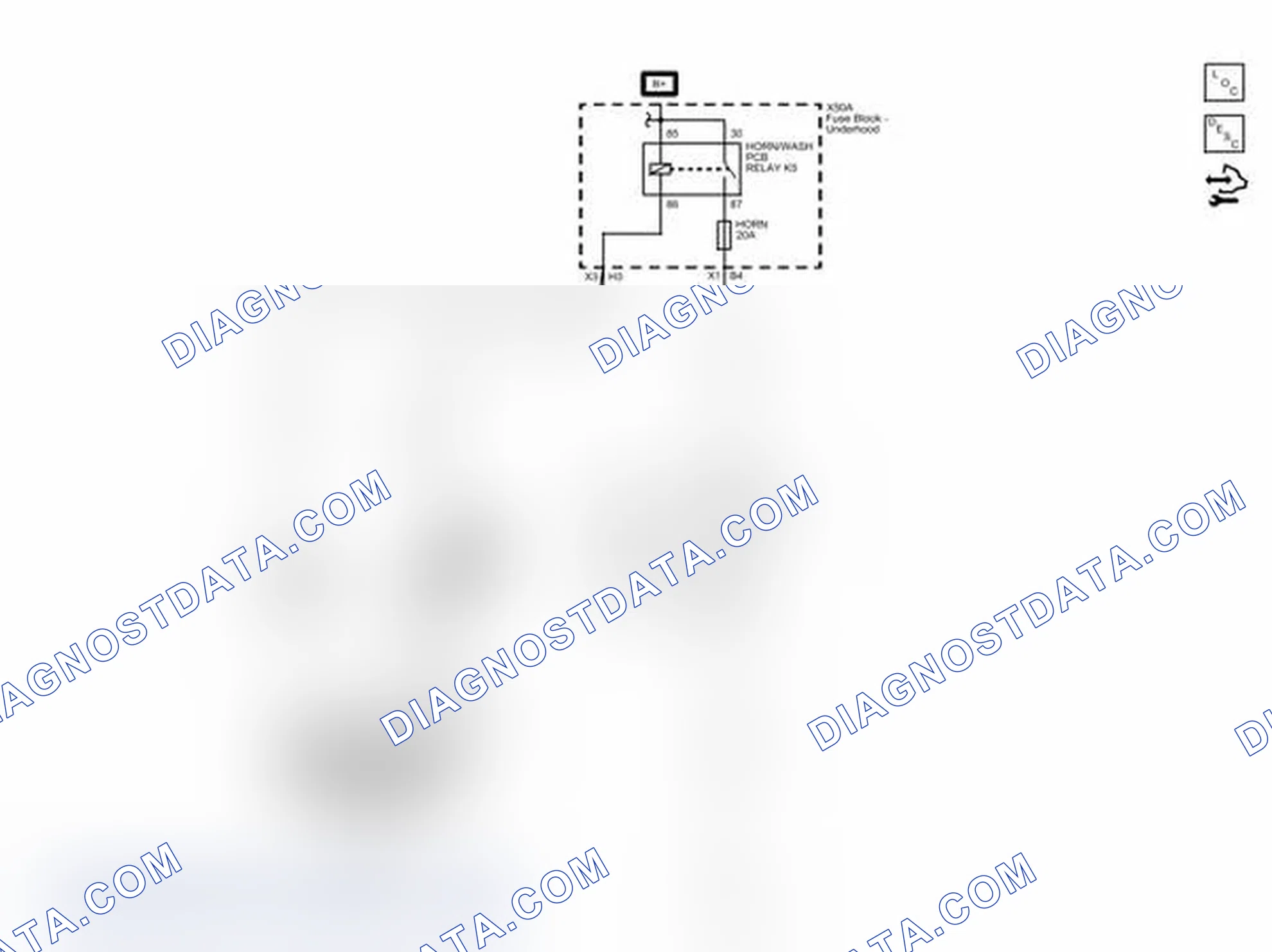 Scheme 1: Horn Wiring Schematics