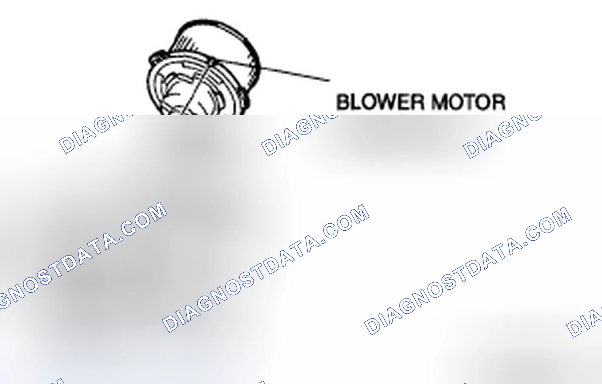 Scheme 63: Front blower Motor Installation Note