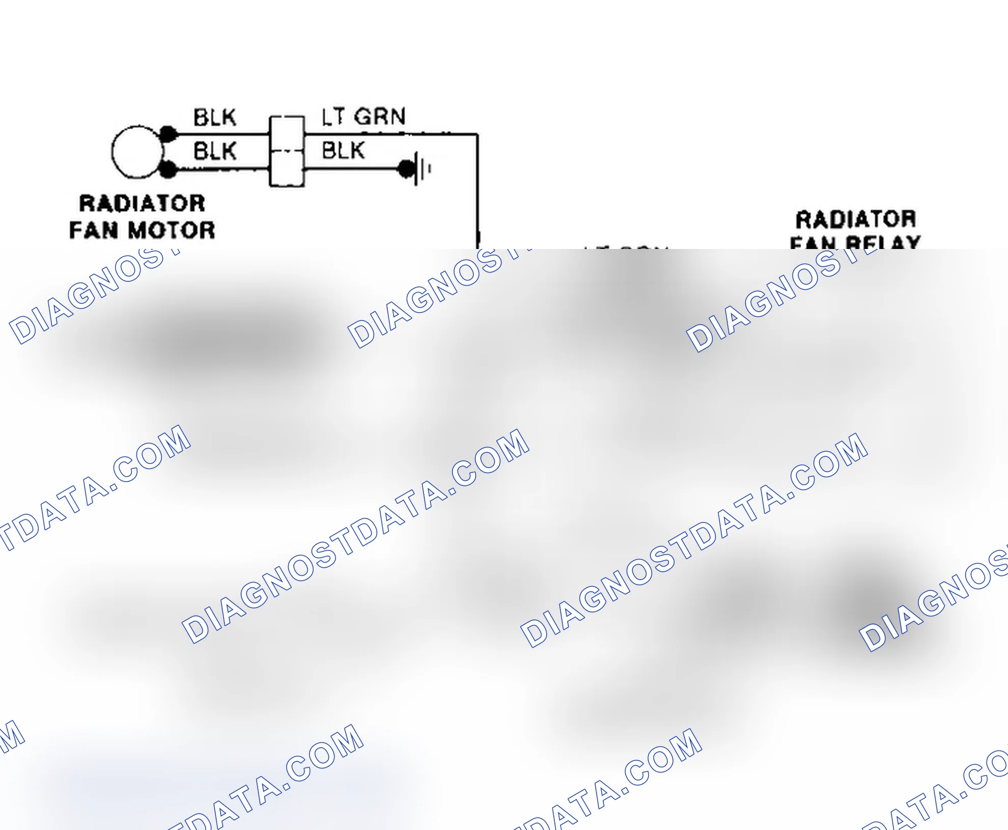 Scheme 14: Sundance & Shadow Electric Cooling Fan Wiring Diagram