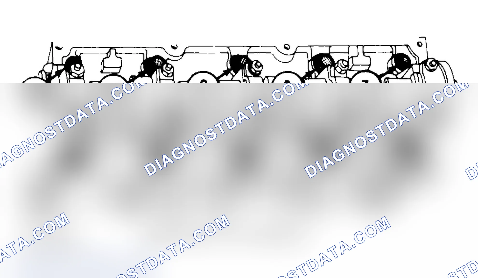 Scheme 3: Typical Cylinder Head Tightening or Loosening Sequence