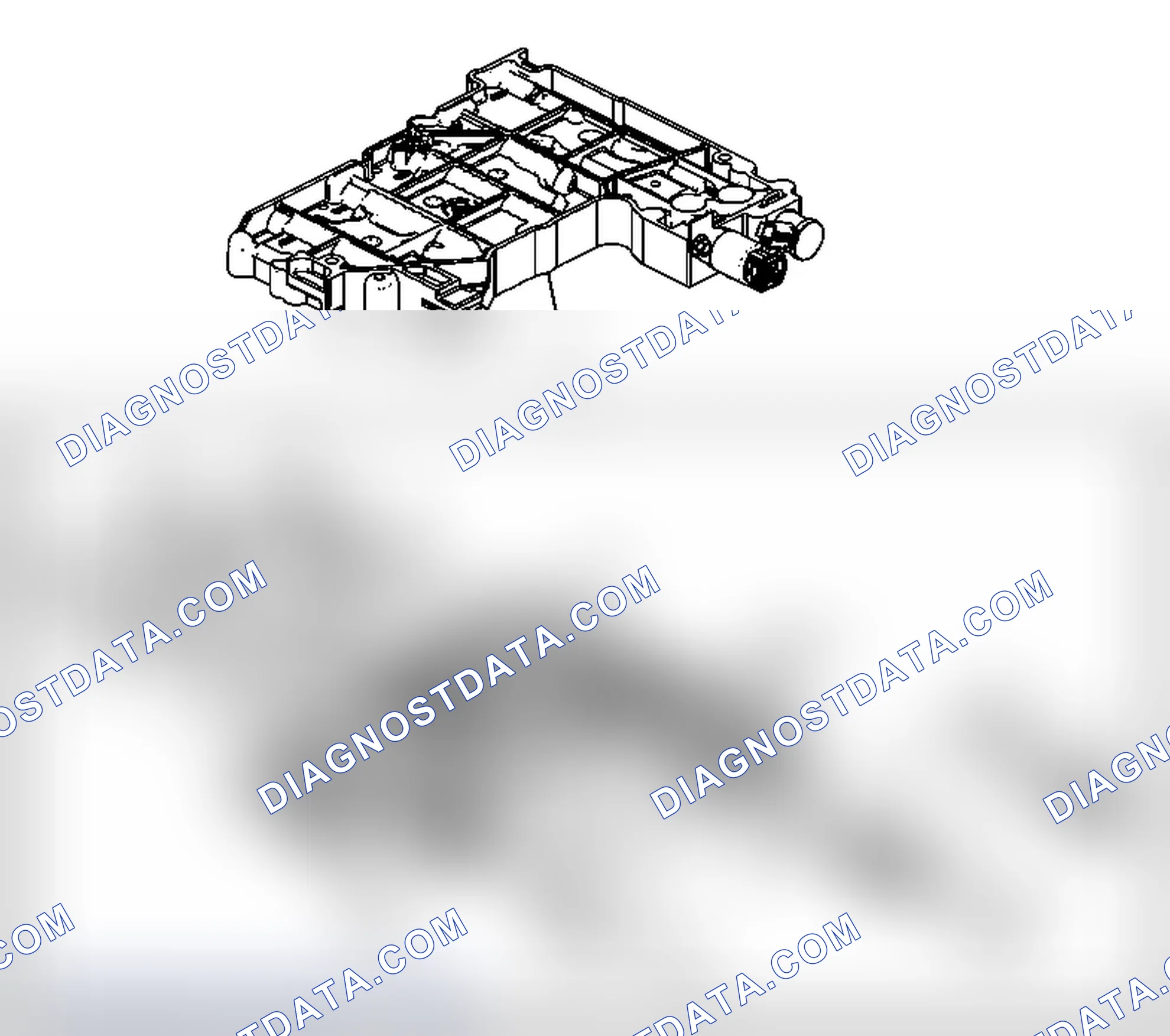 Scheme 529: Shift Valve Body Assembly