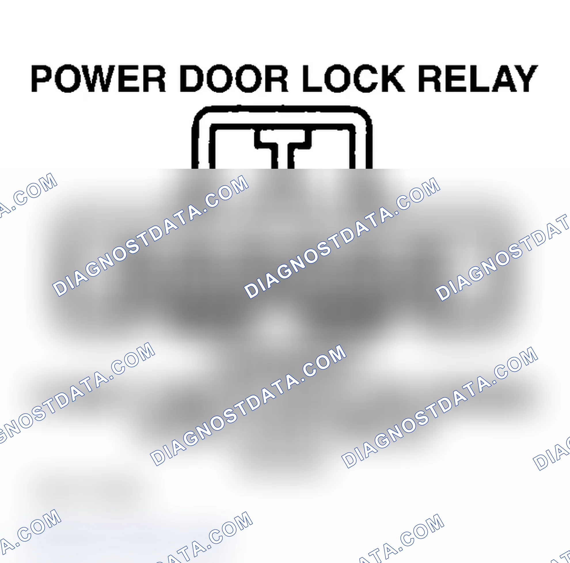 Scheme 182: POWER DOOR LOCK RELAY