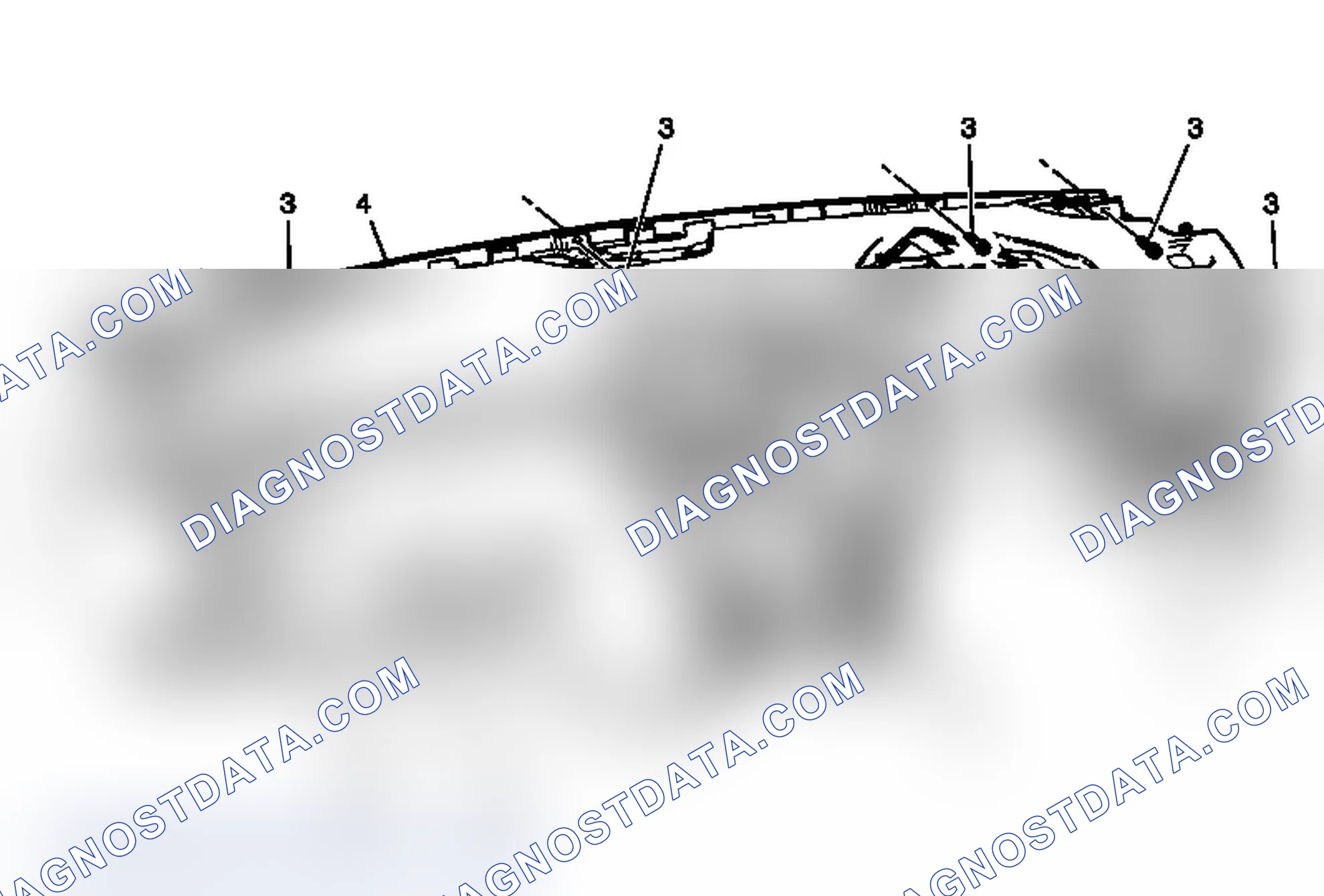 Scheme 89: Instrument Panel Lower Trim Panel Replacement (Right Hand Drive)