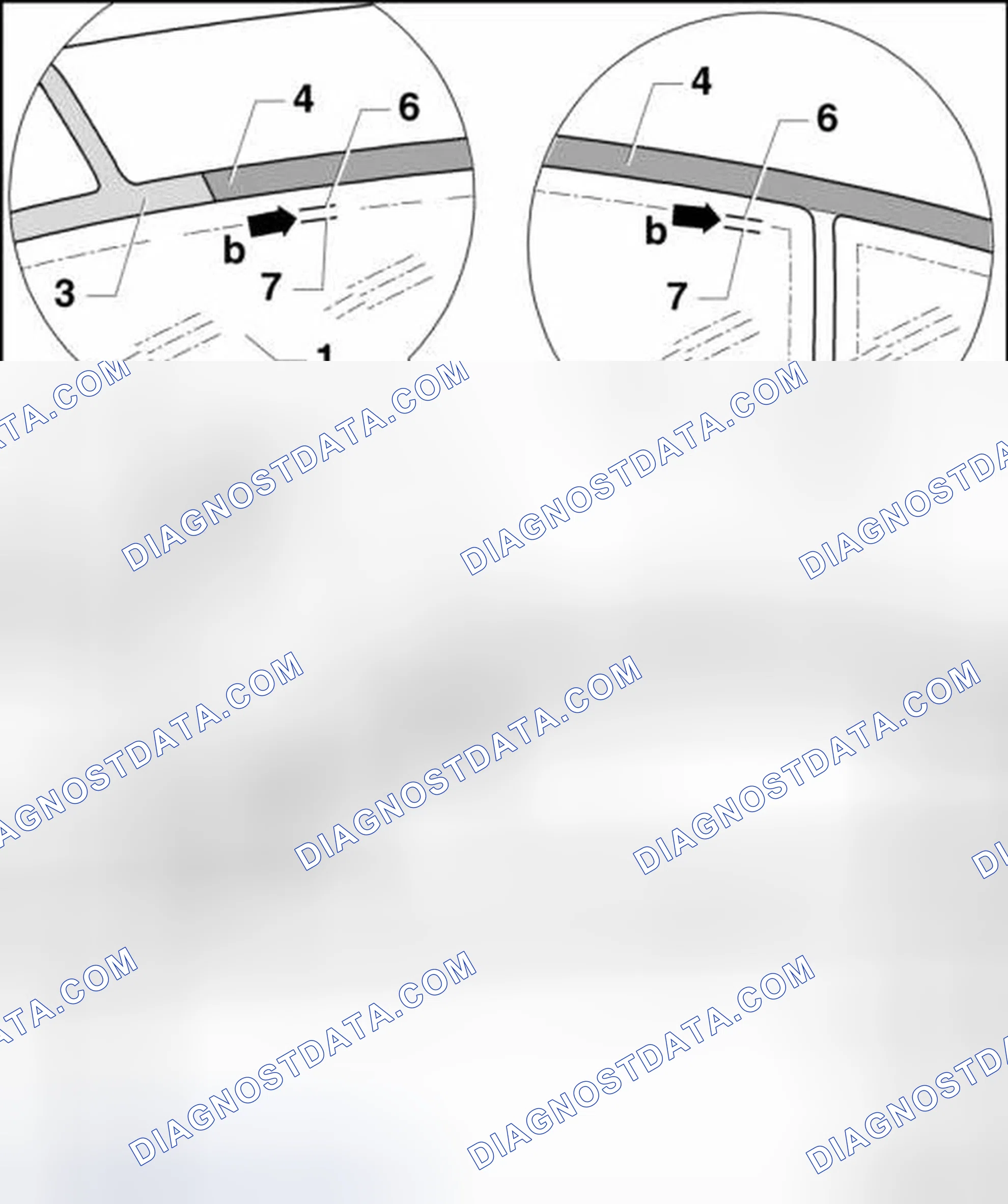 Scheme 18: DOOR WINDOW ADJUSTMENT DIMENSIONS