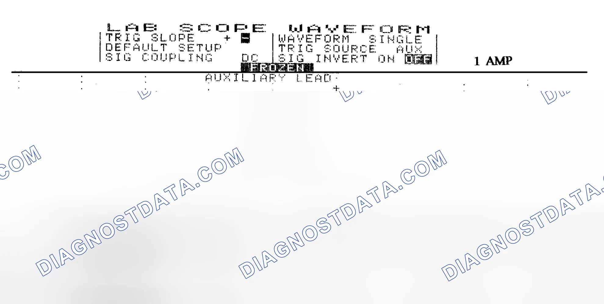 Scheme 20: Single Injector w/Normal Current Flow - Current Pattern