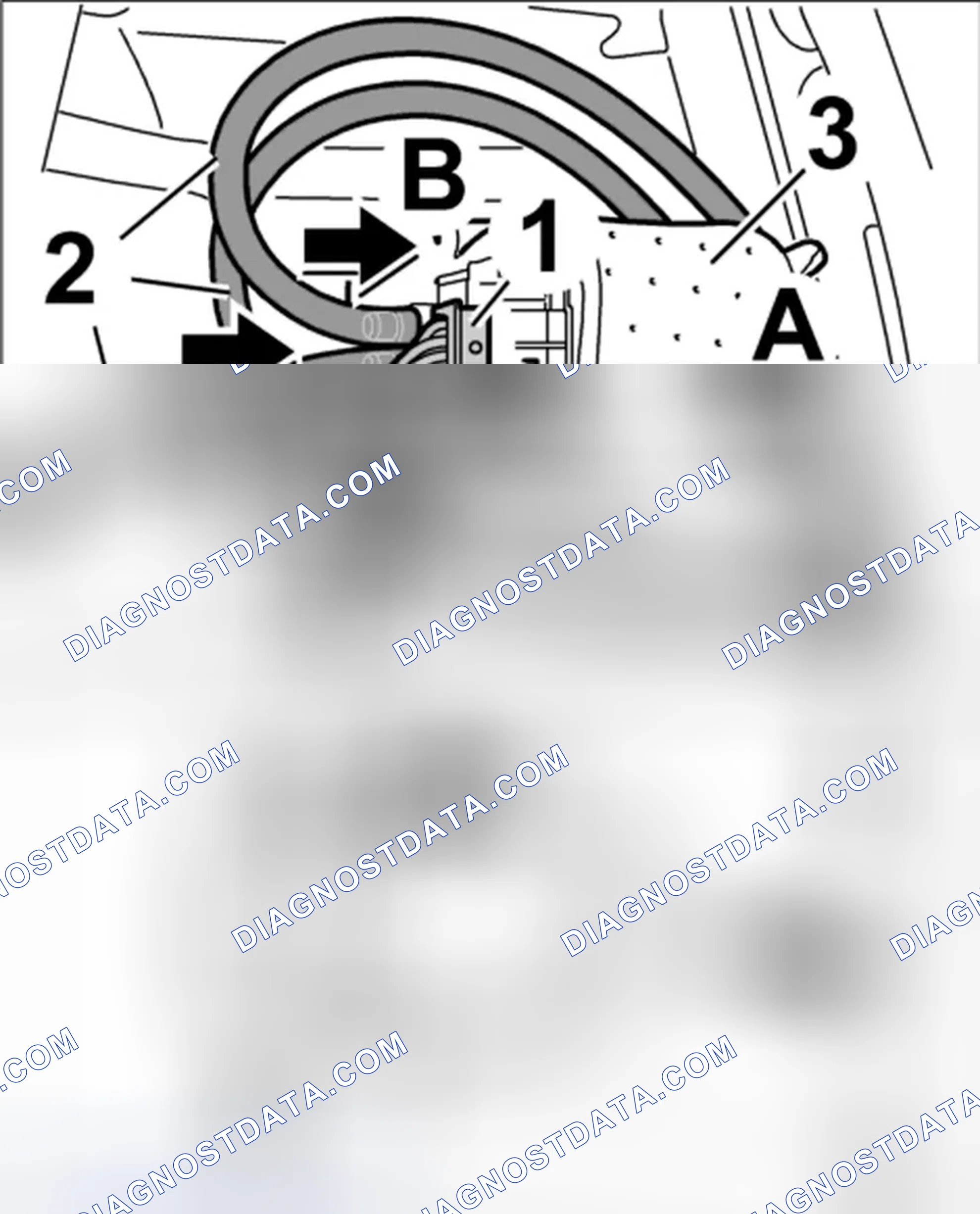Scheme 138: Installing control valve for lumbar support adjustment