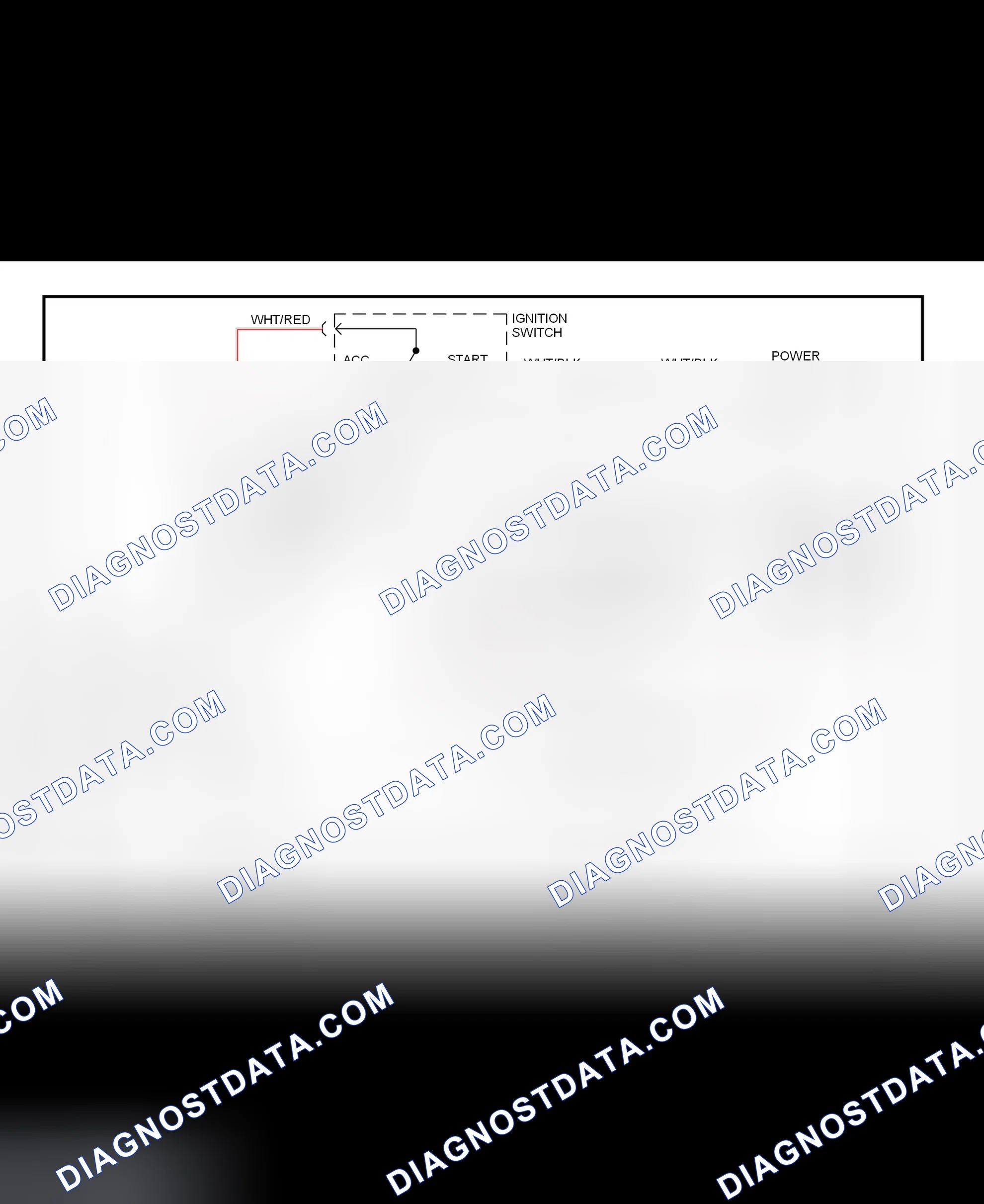 Scheme 3: Starting System Wiring Diagram (MX-5 Miata)