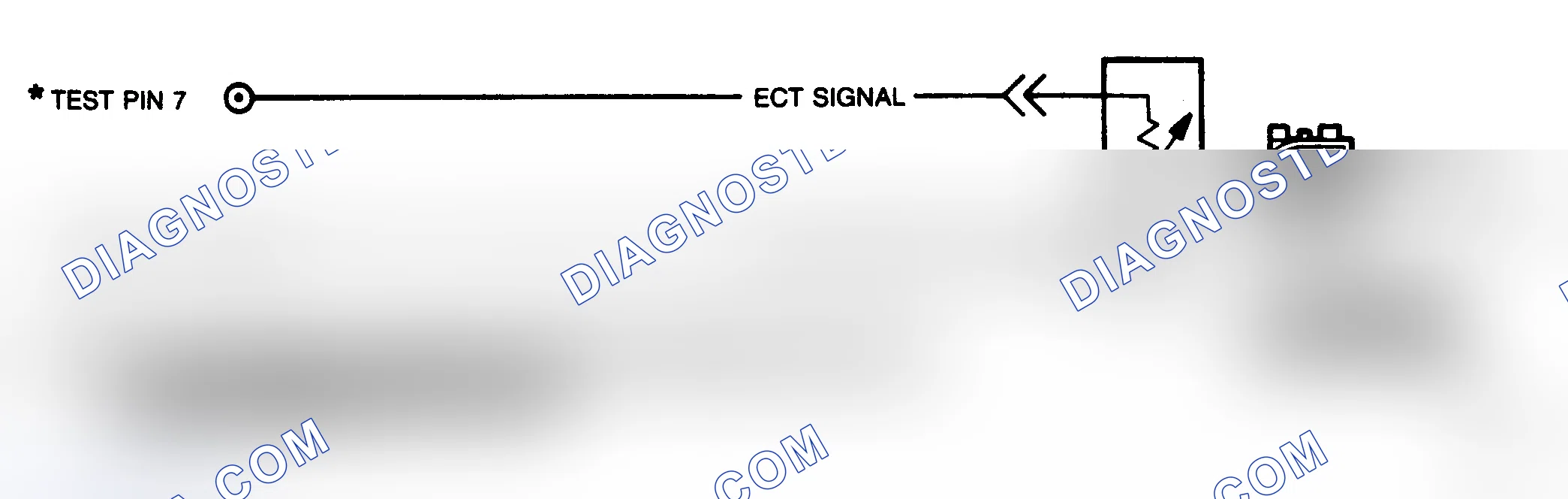 Scheme 108: Engine Coolant Temperature (ECT) Sensor Circuit