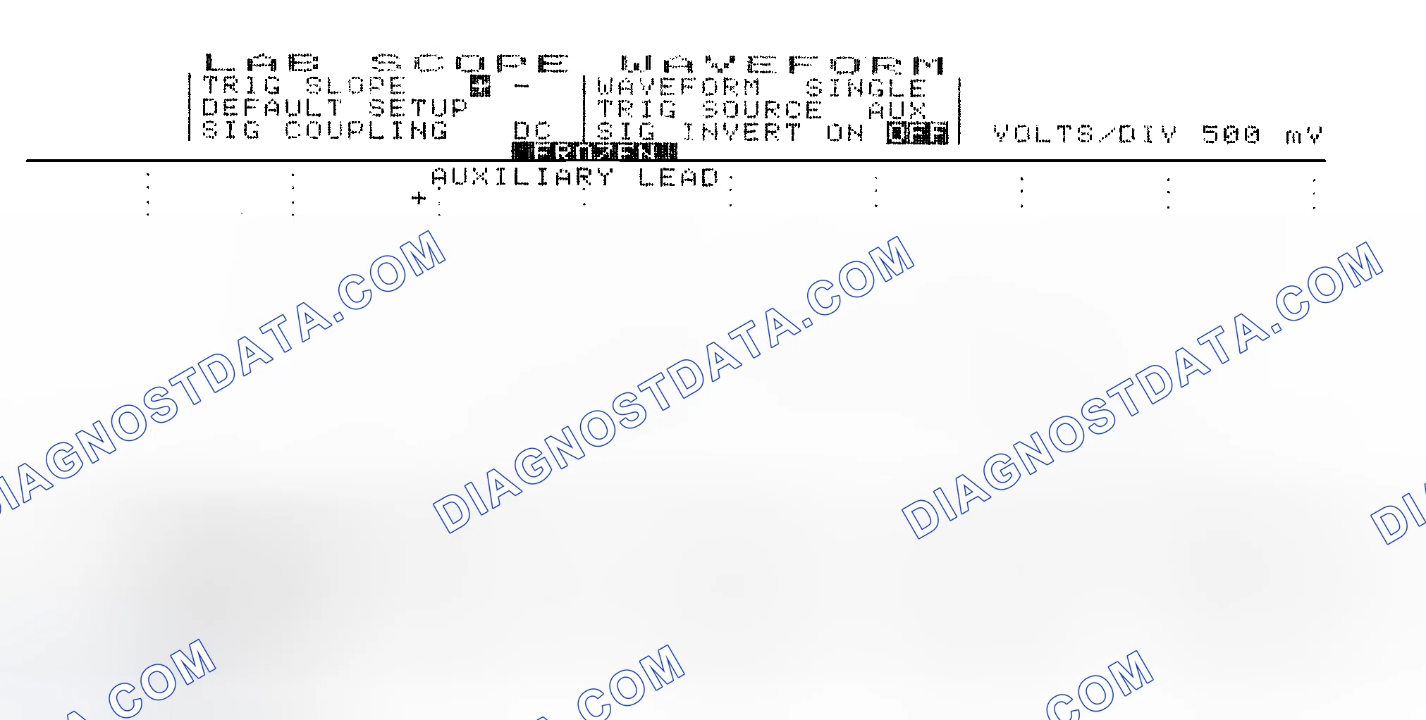 Scheme 14: Single Injector w/Excessive Current Flow - Current Pattern
