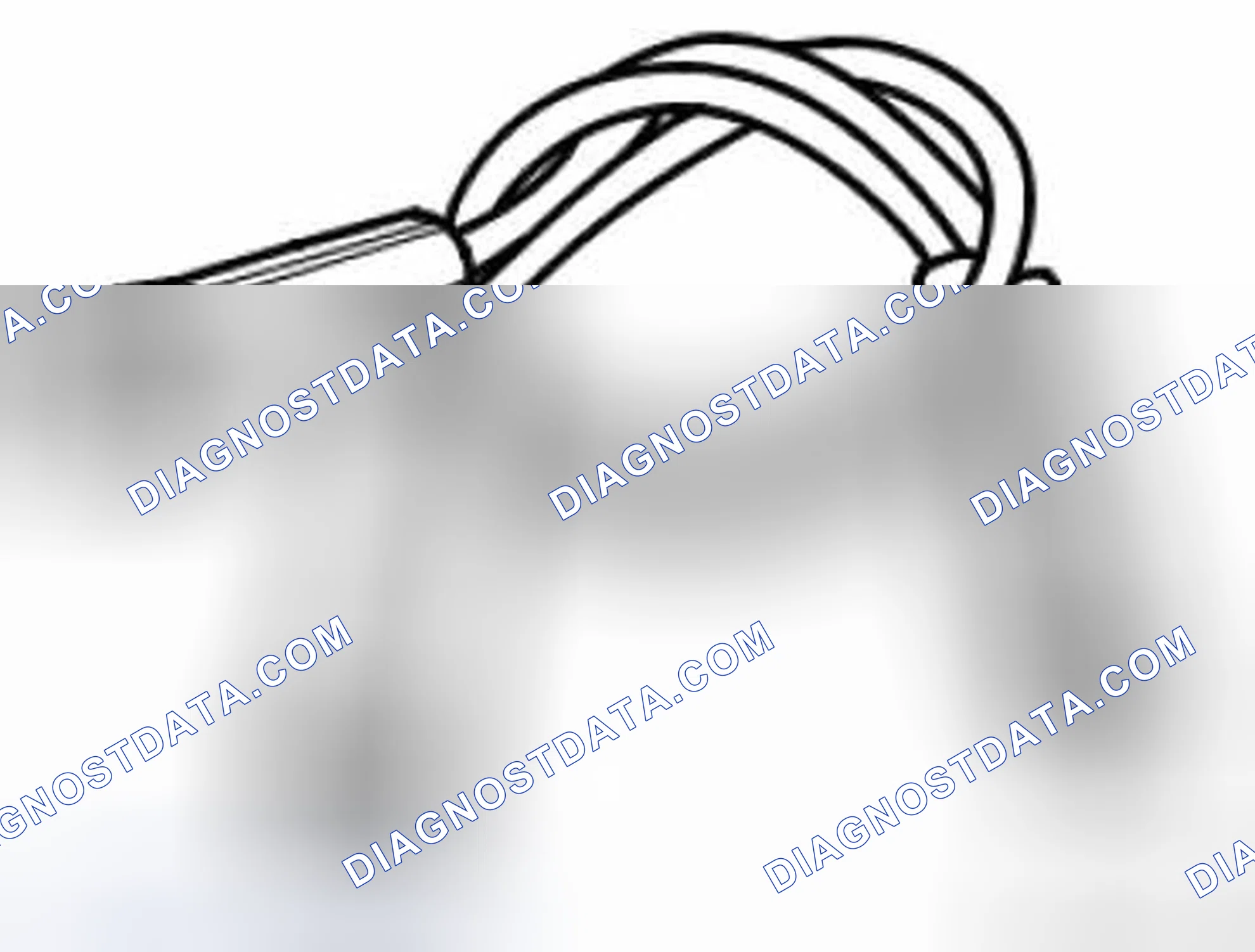Scheme 224: 86 11 352 Measurement cable, male pin (x 4)