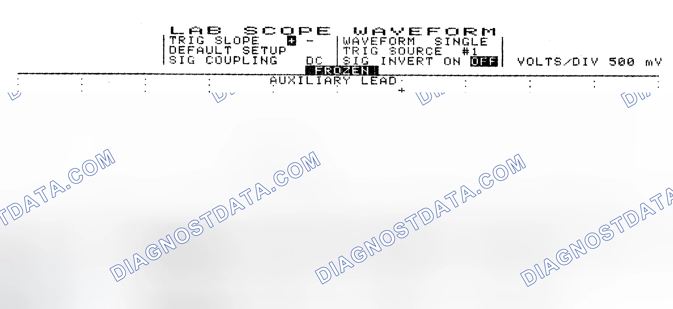Scheme 10: Single Injector w/Excessive Current Flow - Current Pattern
