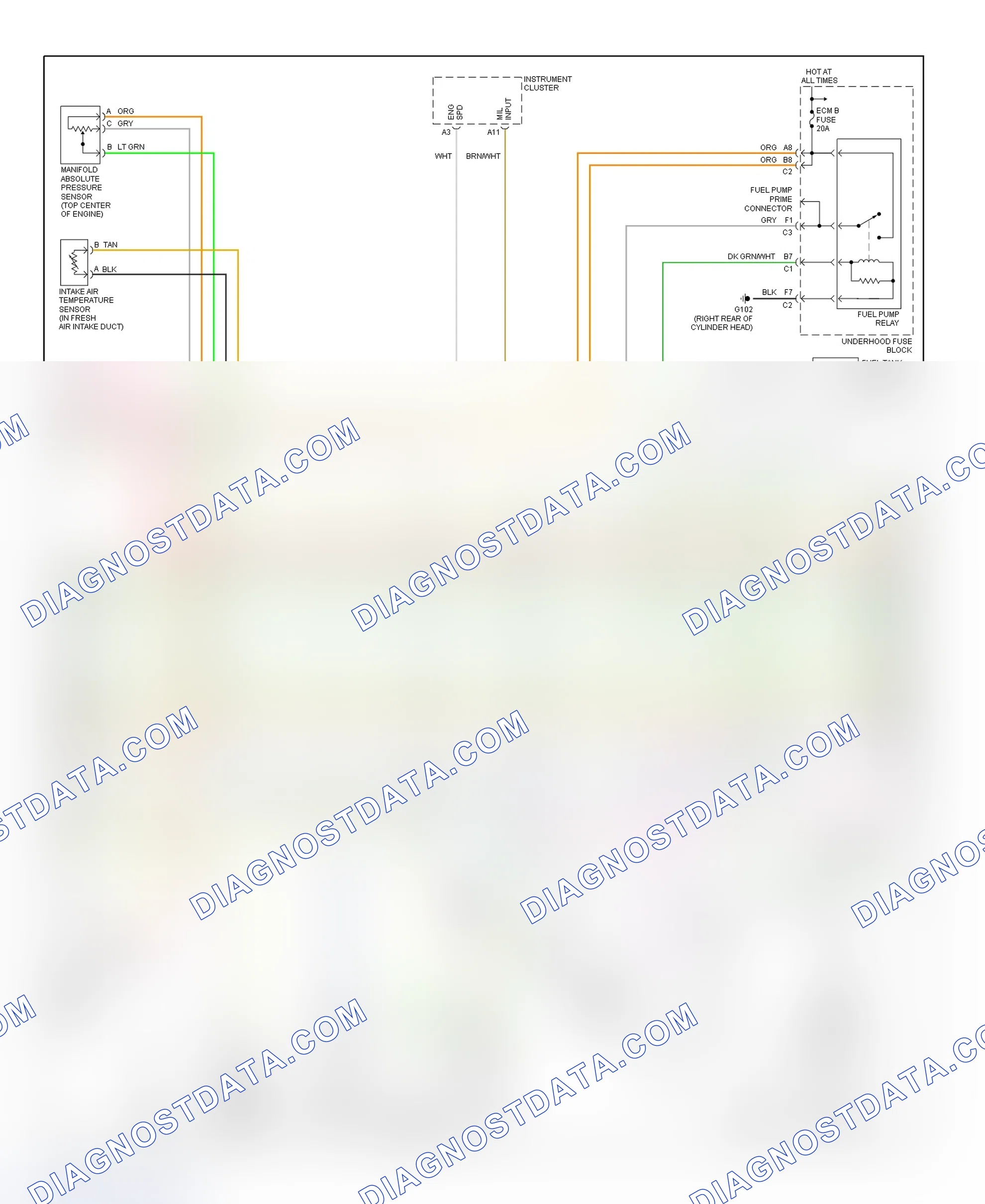 Scheme 83: PCM Wiring Diagram (Blazer, Jimmy Canadian, Sonoma & S10 Pickup - 4.3L - 3 Of 4)