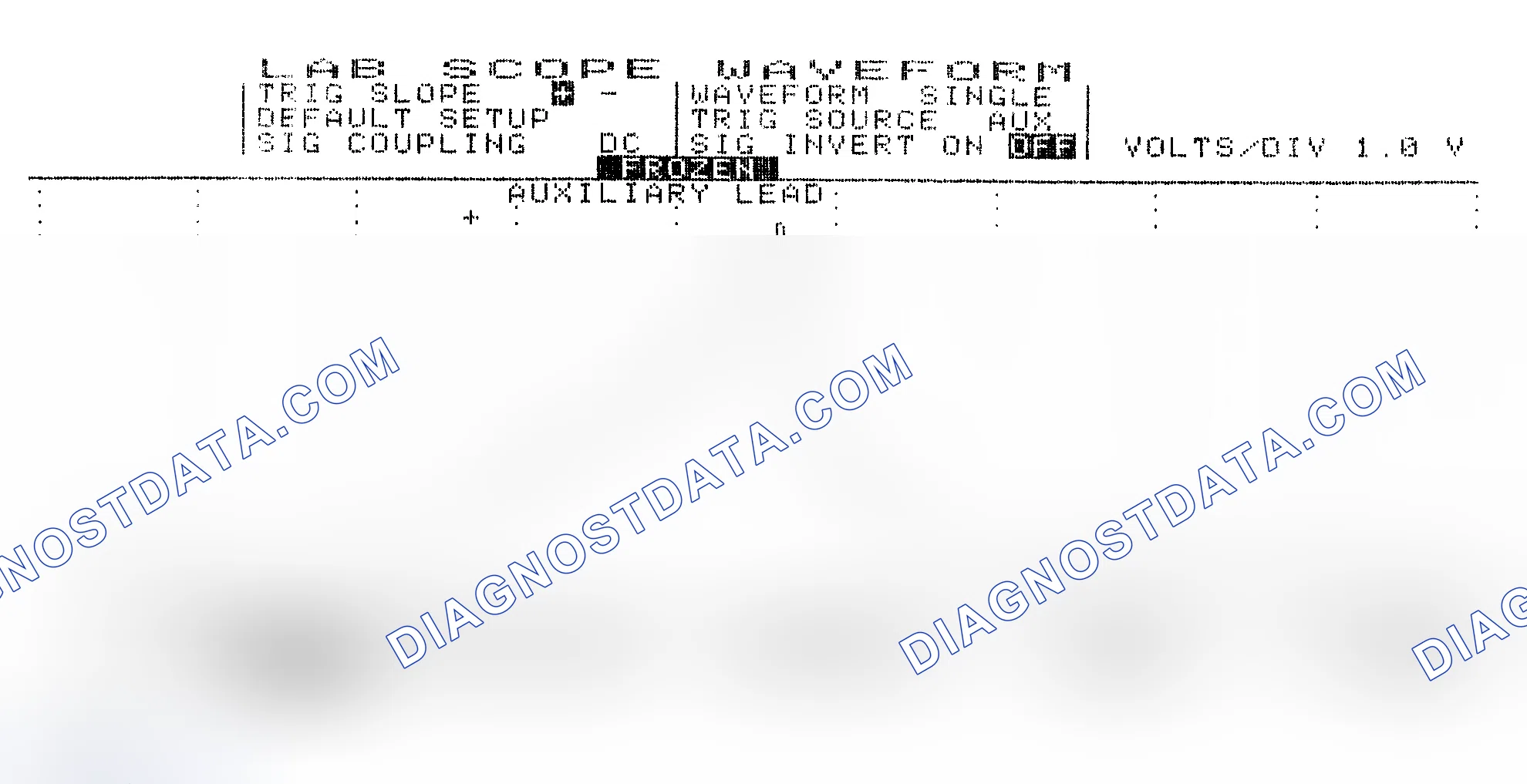 Scheme 19: Single Injector w/Excessive Current Flow - Current Pattern