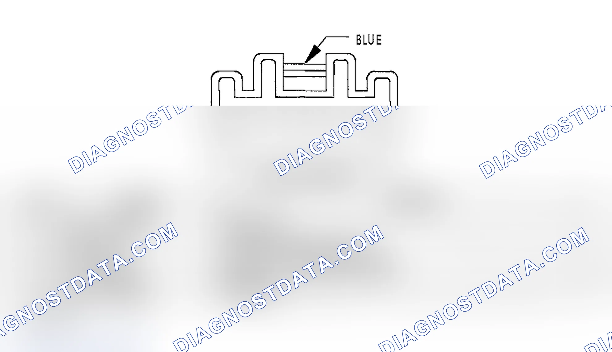Scheme 766: ELECTRIC BRAKE PROVISION CONNECTOR END VIEW