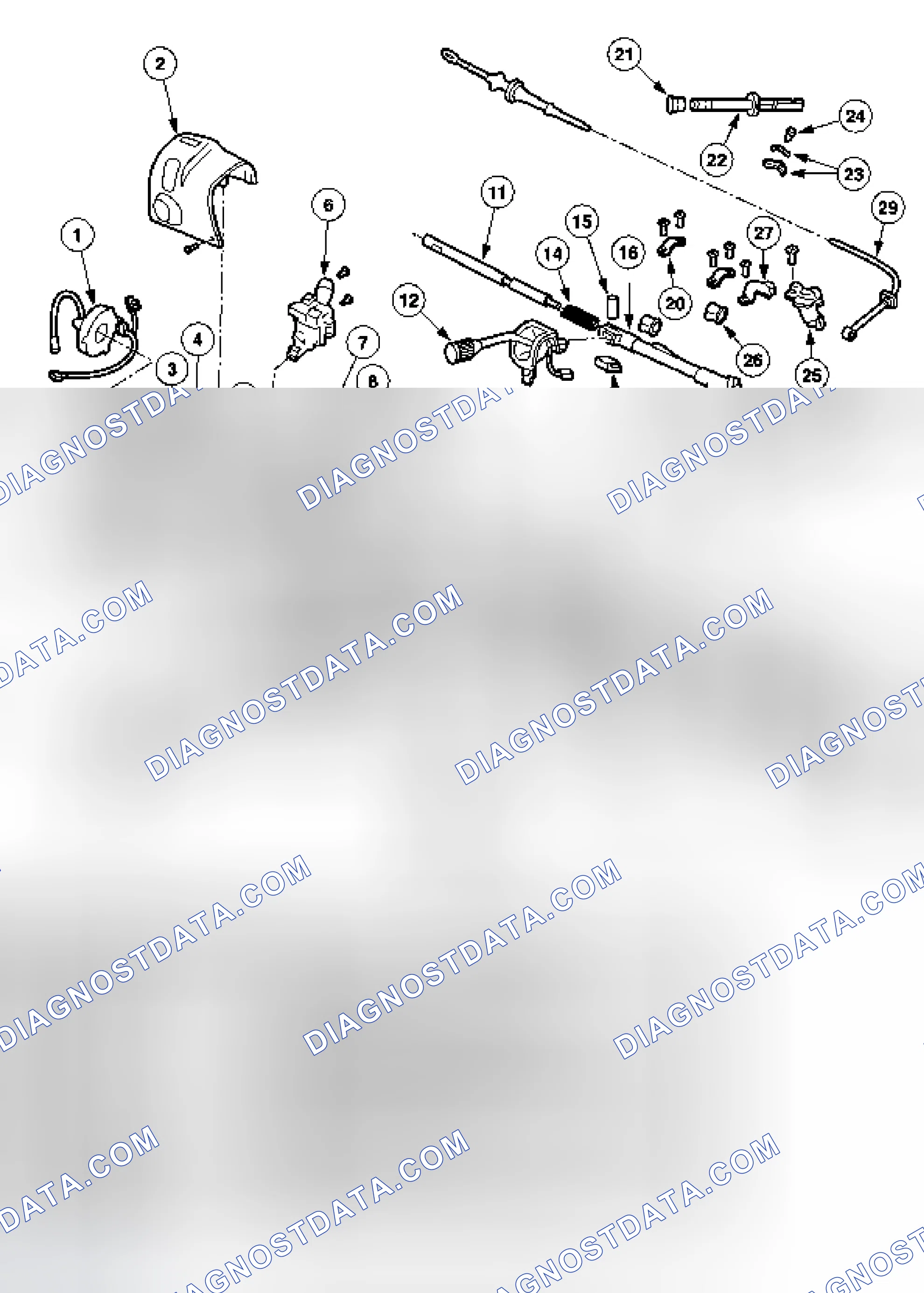 Scheme 1: STEERING COLUMN