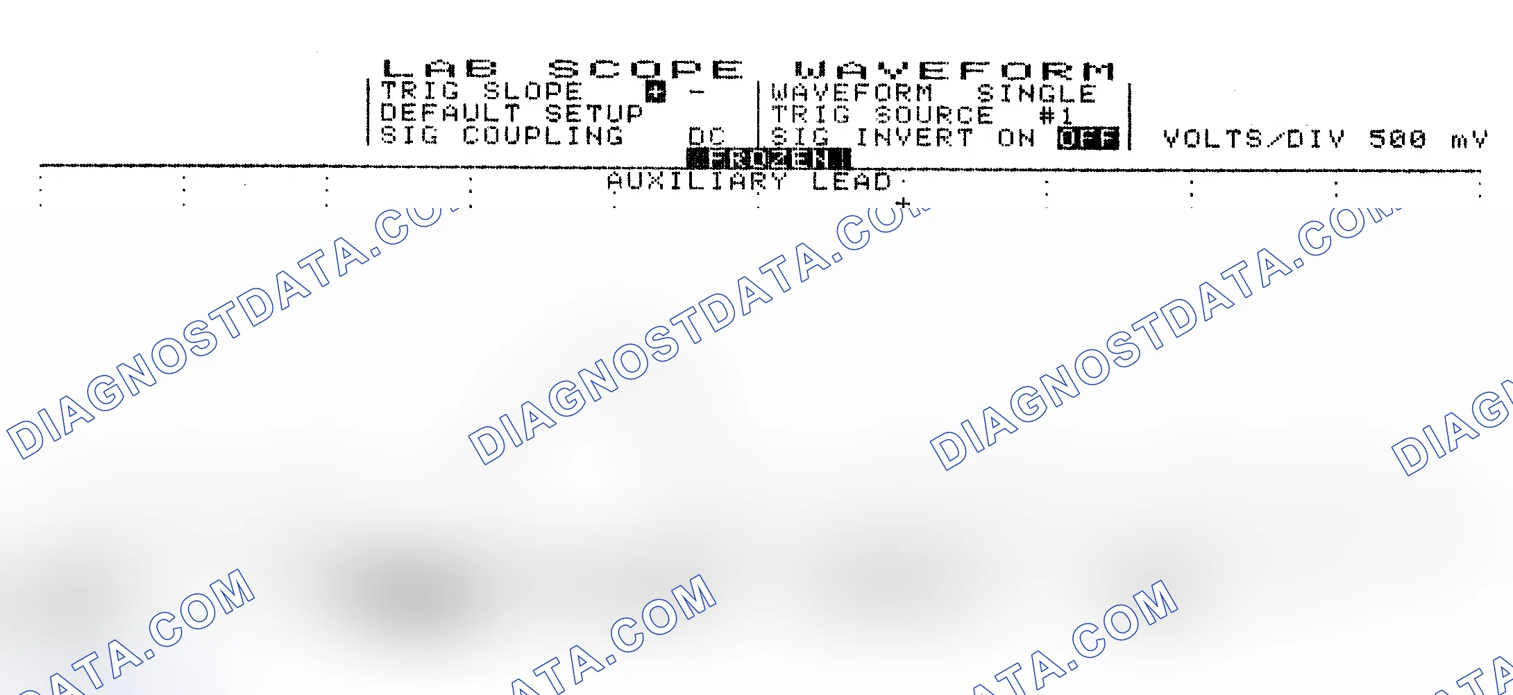 Scheme 10: Single Injector w/Excessive Current Flow - Current Pattern
