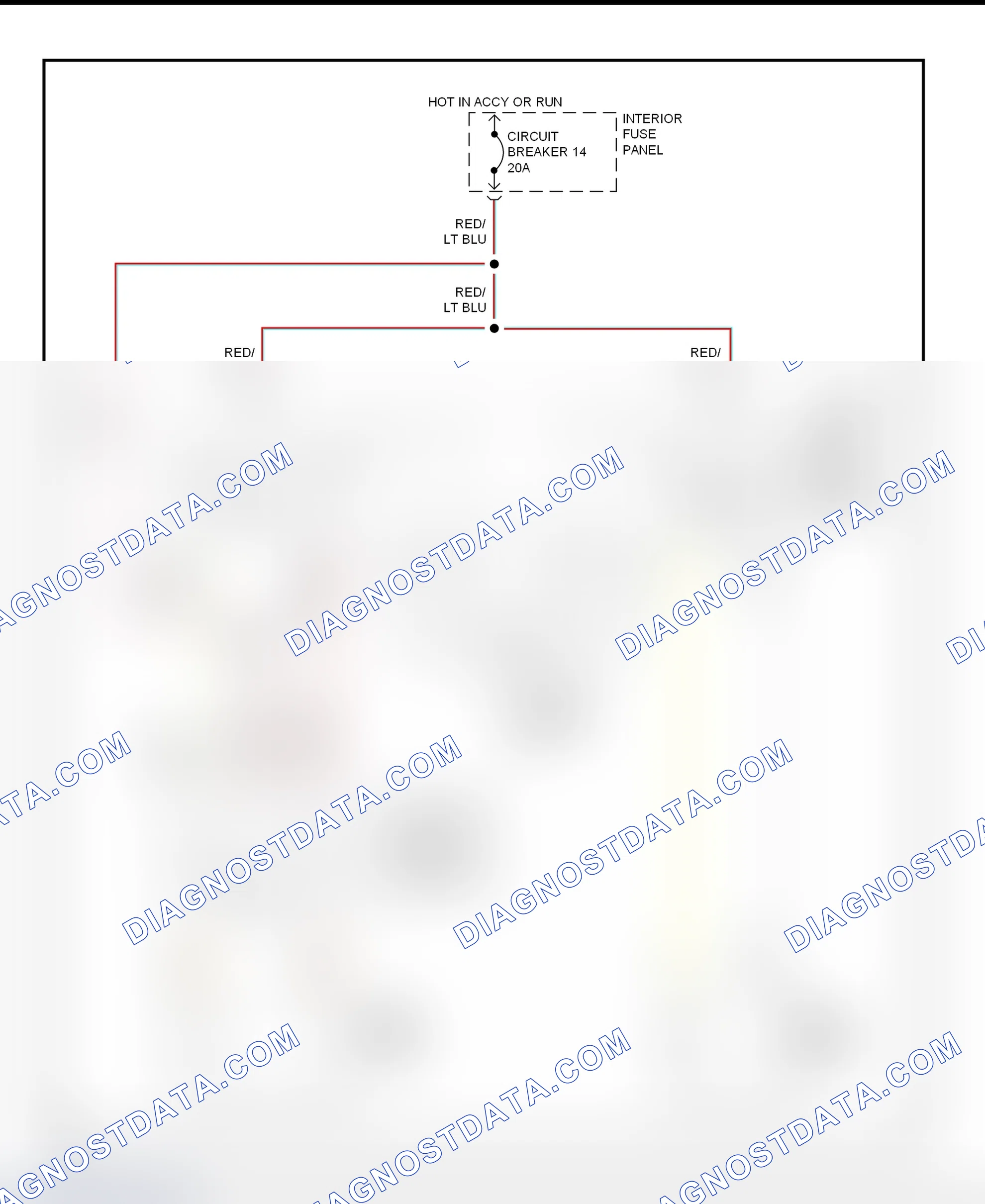 Scheme 21: Power Window Wiring Diagram (Econoline)